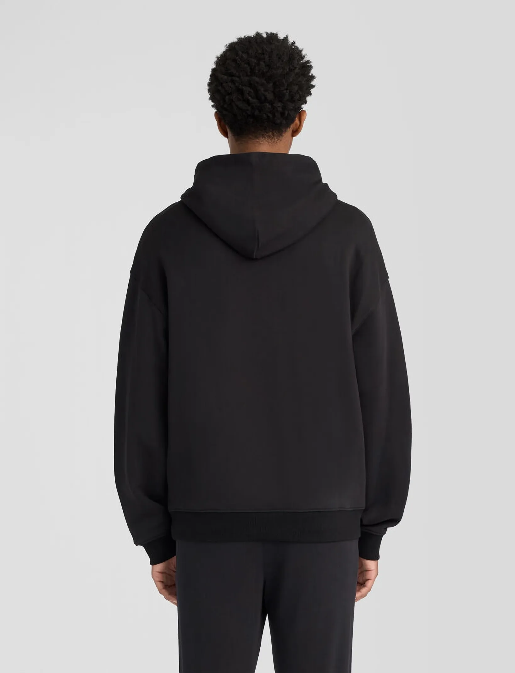 Lyle & Scott - Heavyweight Loopback Pullover Hoodie - hoodies - jet black - 3