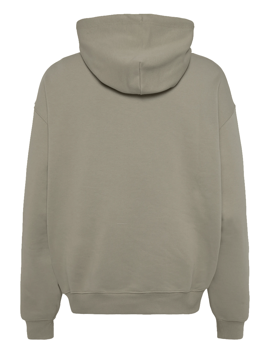 Lyle & Scott - Heavyweight Loopback Pullover Hoodie - hoodies - khaki smoke - 2