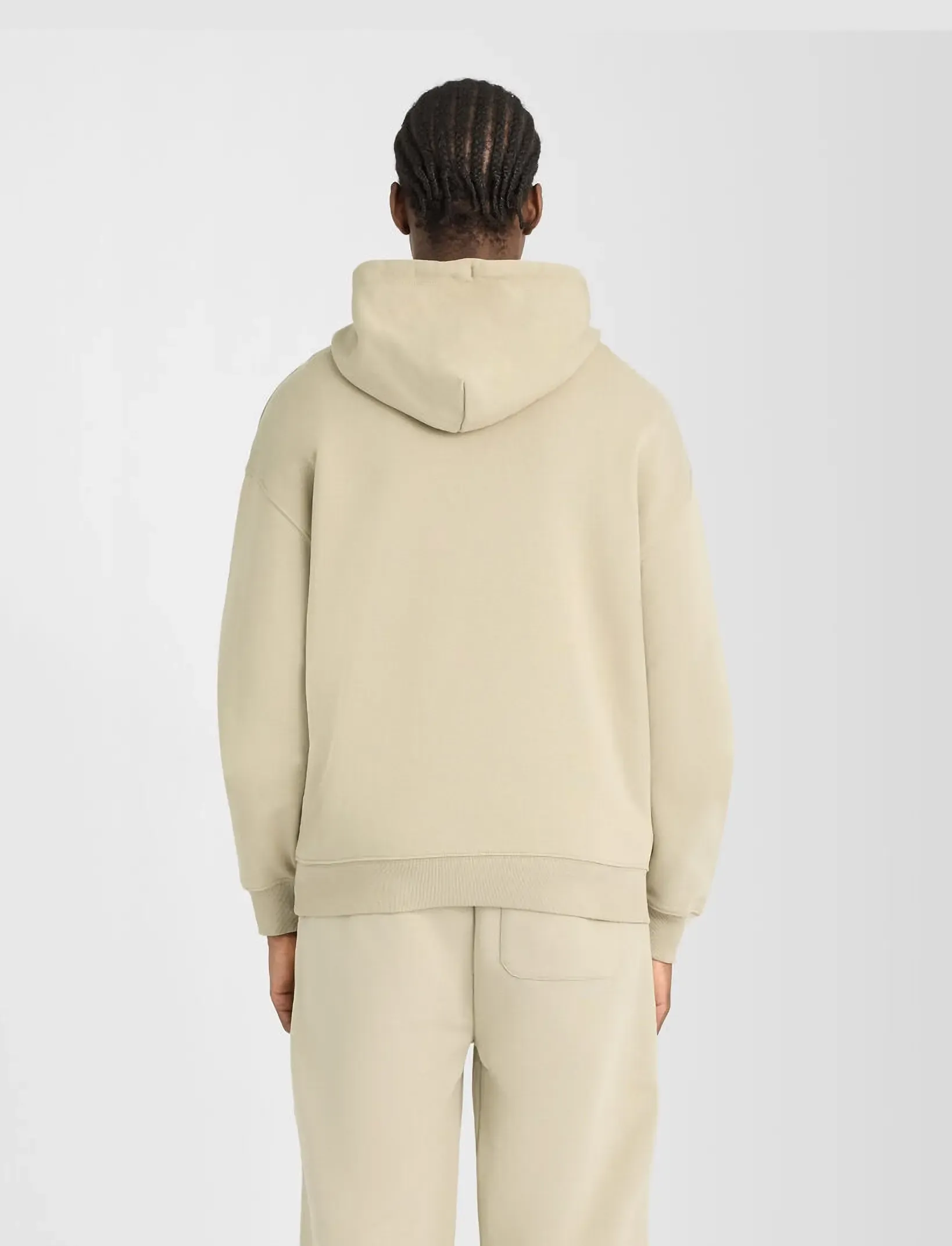 Lyle & Scott - Heavyweight Loopback Pullover Hoodie - hoodies - khaki smoke - 3
