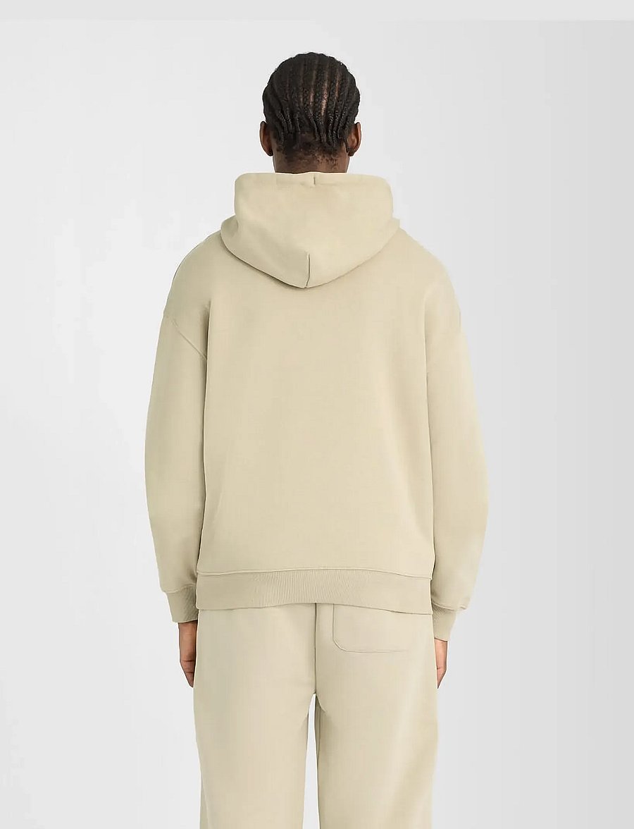 Lyle & Scott - Heavyweight Loopback Pullover Hoodie - hoodies - khaki smoke - 3