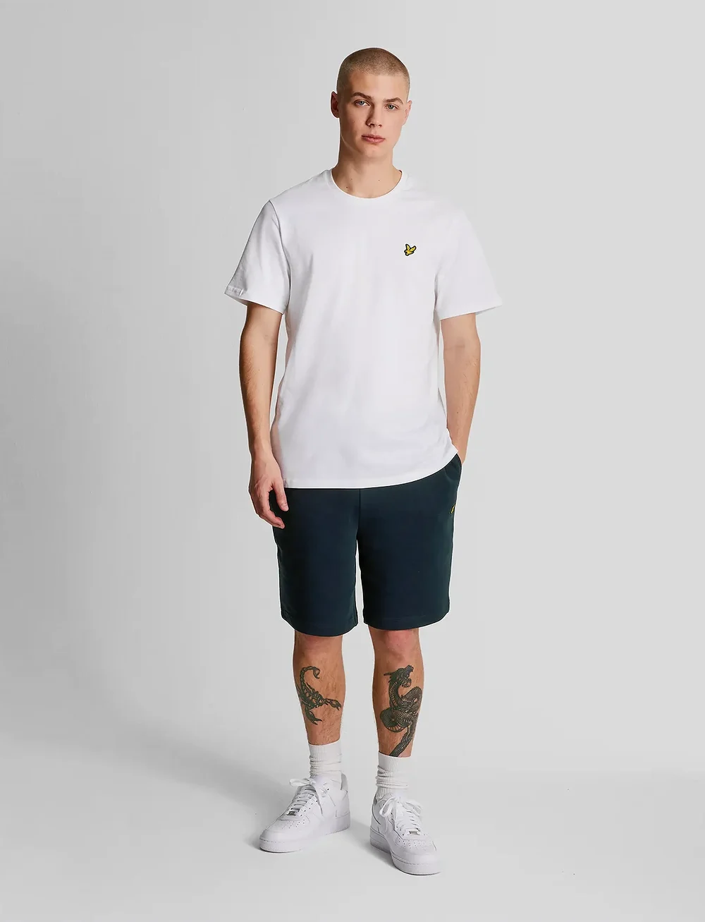 Lyle & Scott - Sweat Short - sweatshorts - dark navy - 0