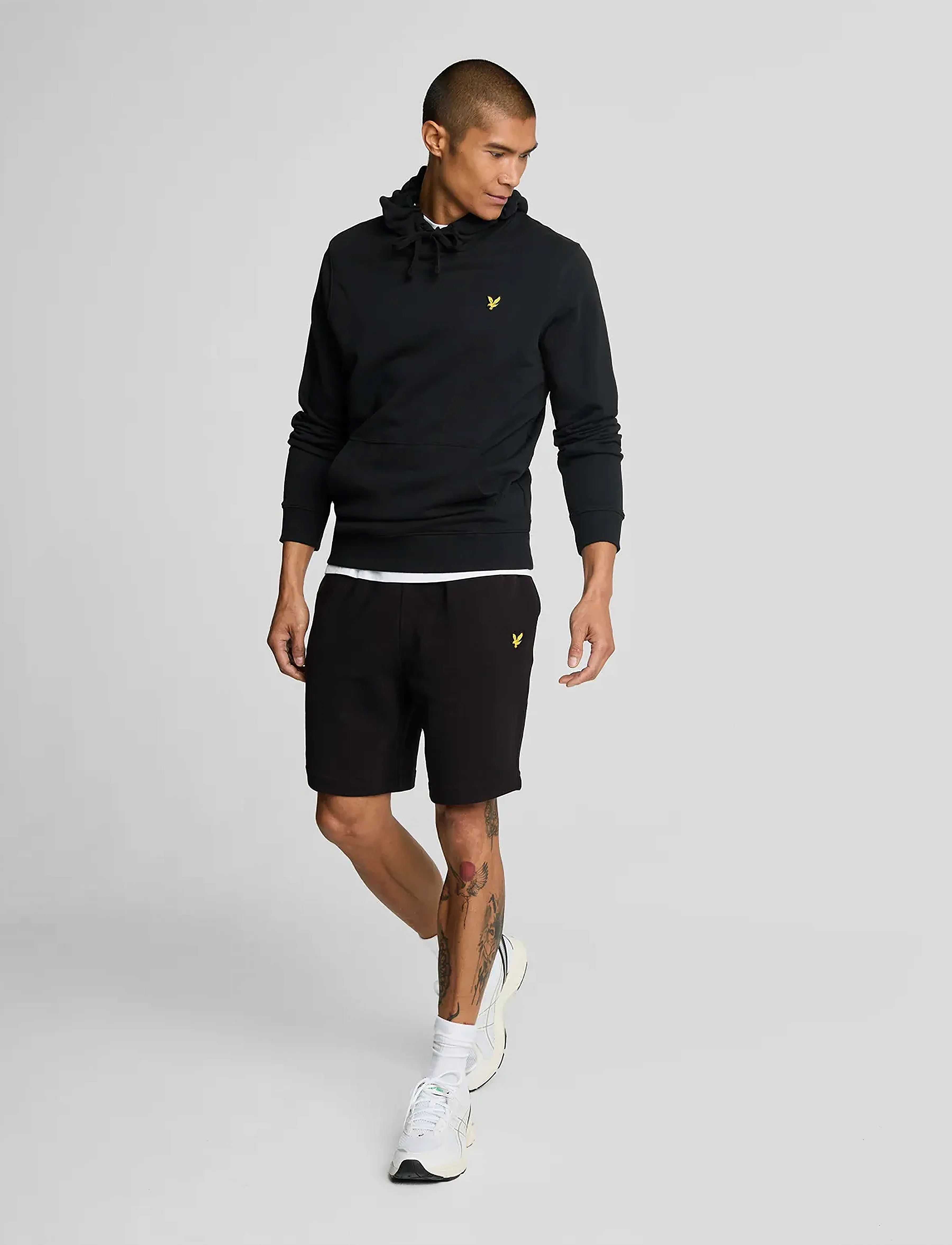 Lyle & Scott - Sweat Short - sweat shorts - jet black - 0