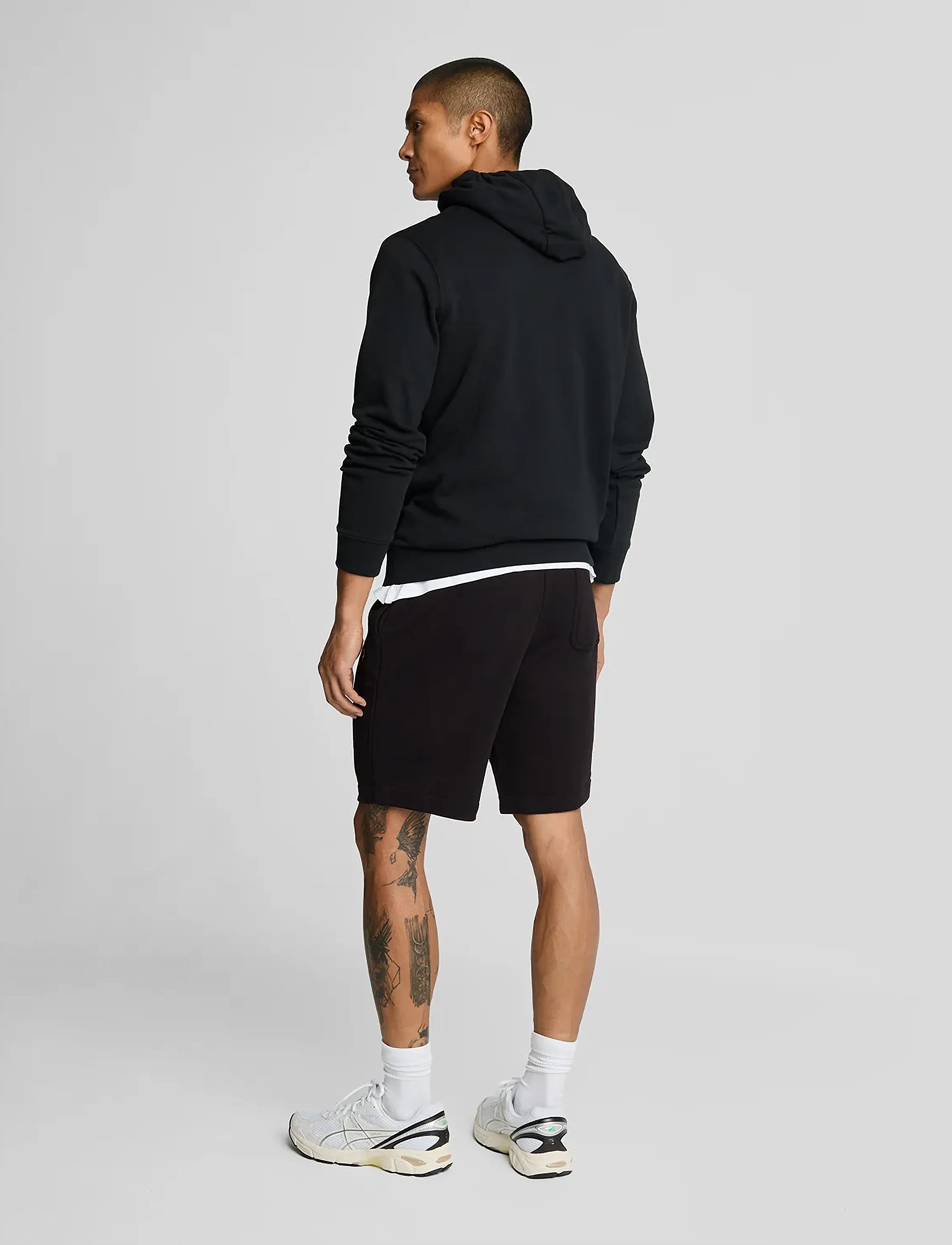 Lyle & Scott - Sweat Short - lühikesed dressipüksid - jet black - 3