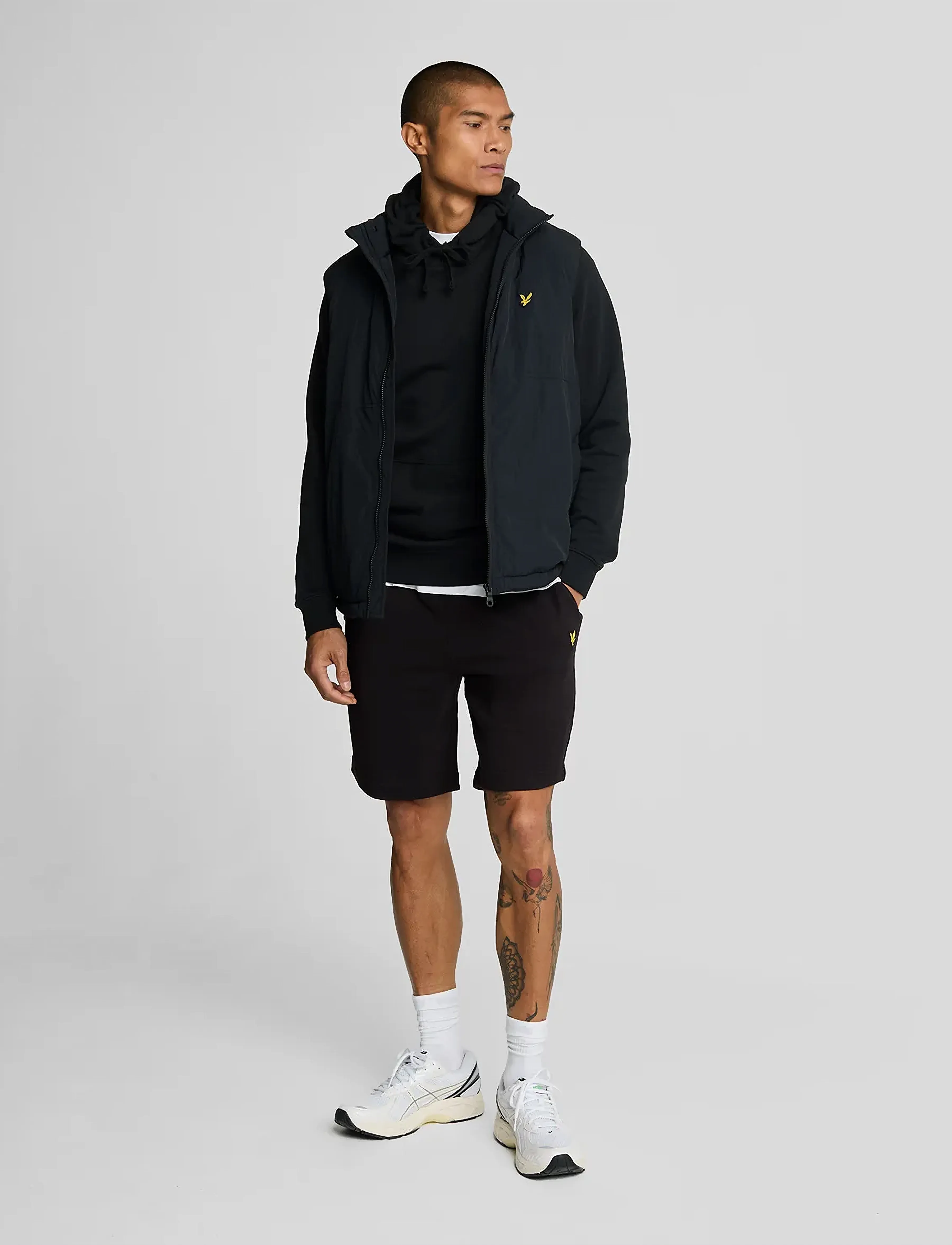 Lyle & Scott - Sweat Short - lühikesed dressipüksid - jet black - 4