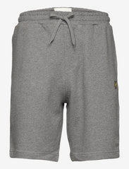 Lyle & Scott - Sweat Short - shorts - mid grey marl - 0