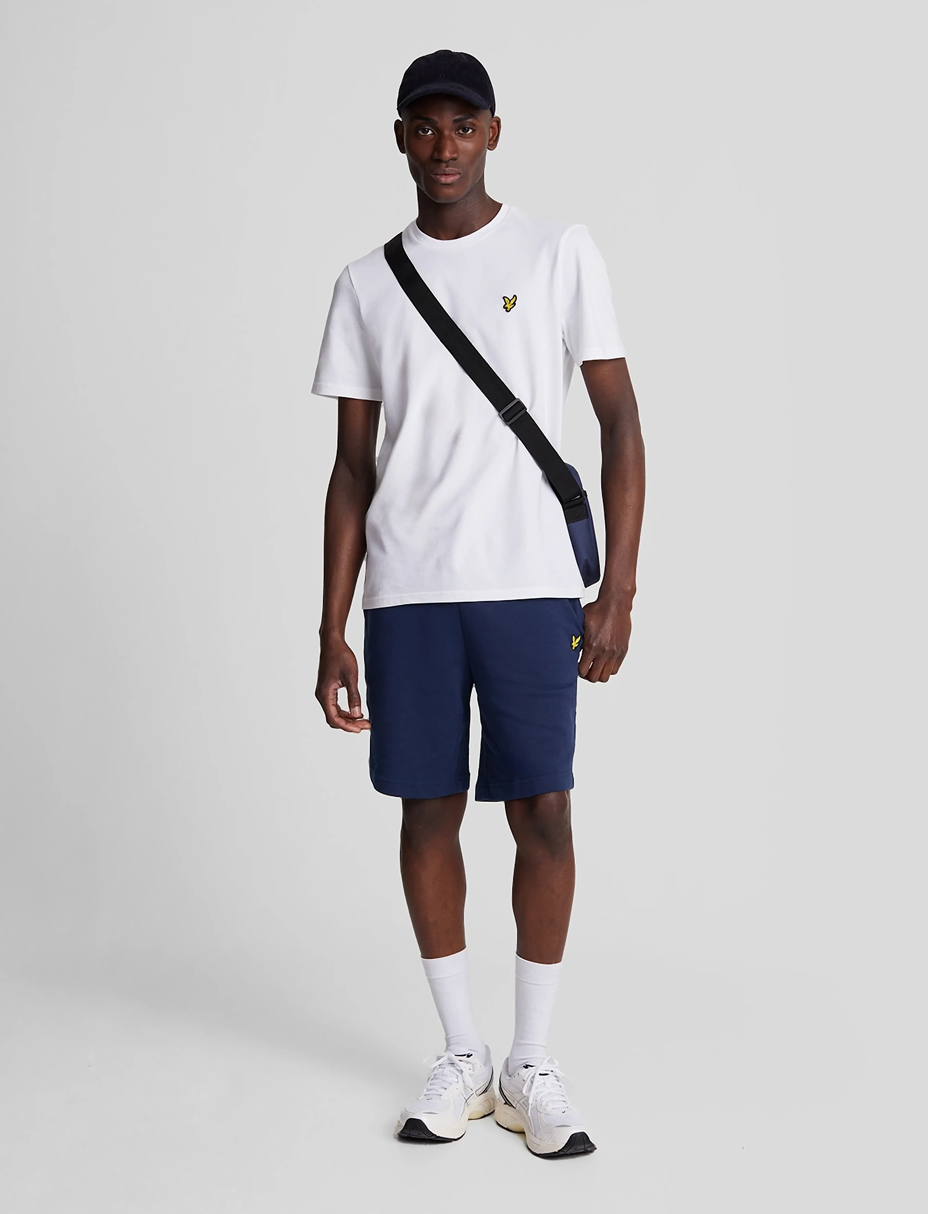 Lyle & Scott Sweat Short, XS, Shorts, Blau - Männerswear