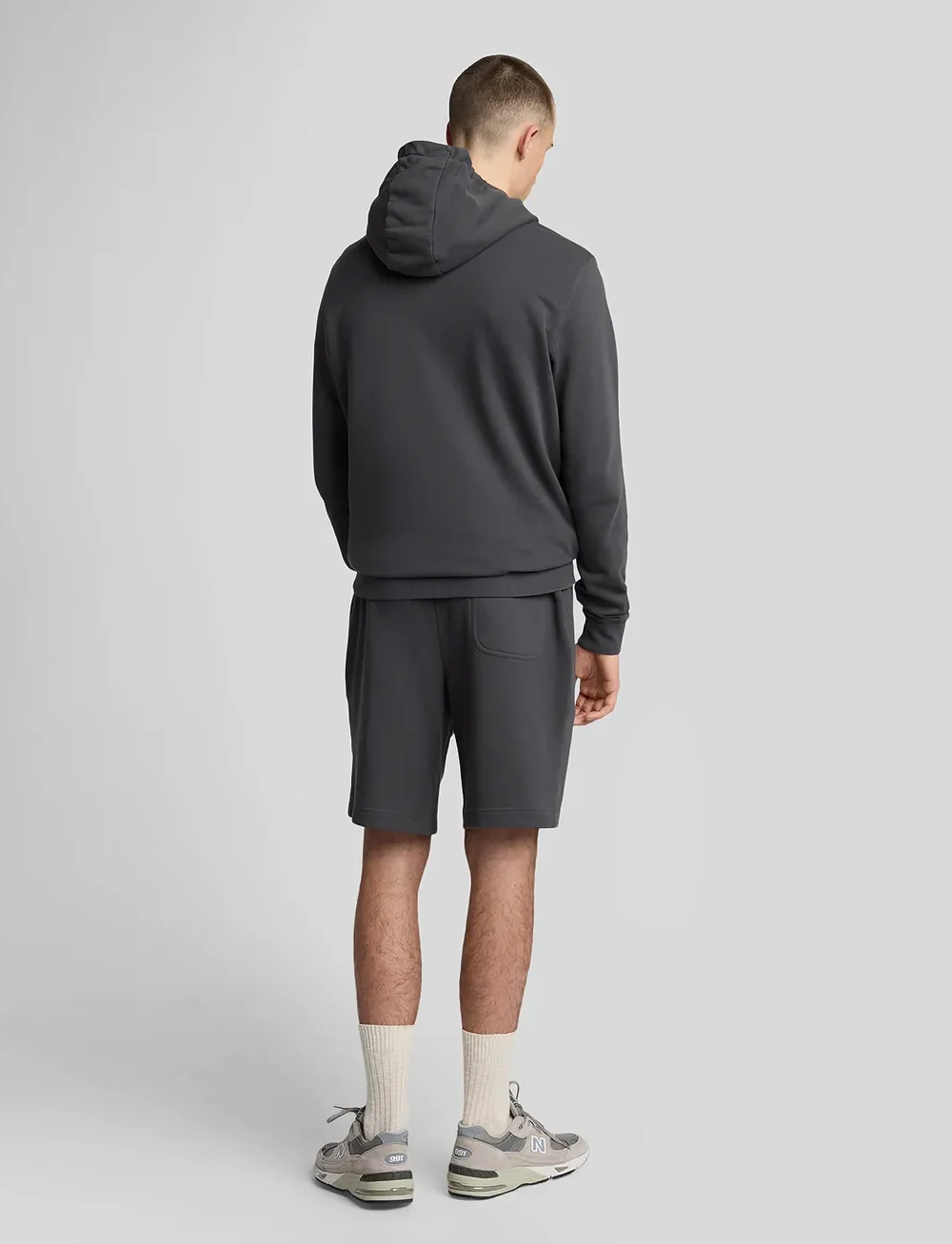 Lyle & Scott - Sweat Short - sweat shorts - w635 gunmetal - 3