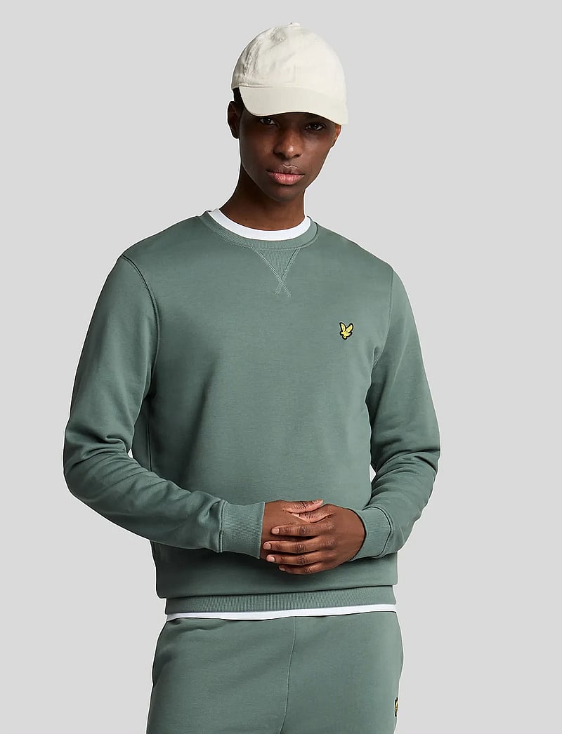 Lyle & Scott - Sweat Short - sweatshorts - x583 green mercurial - 0