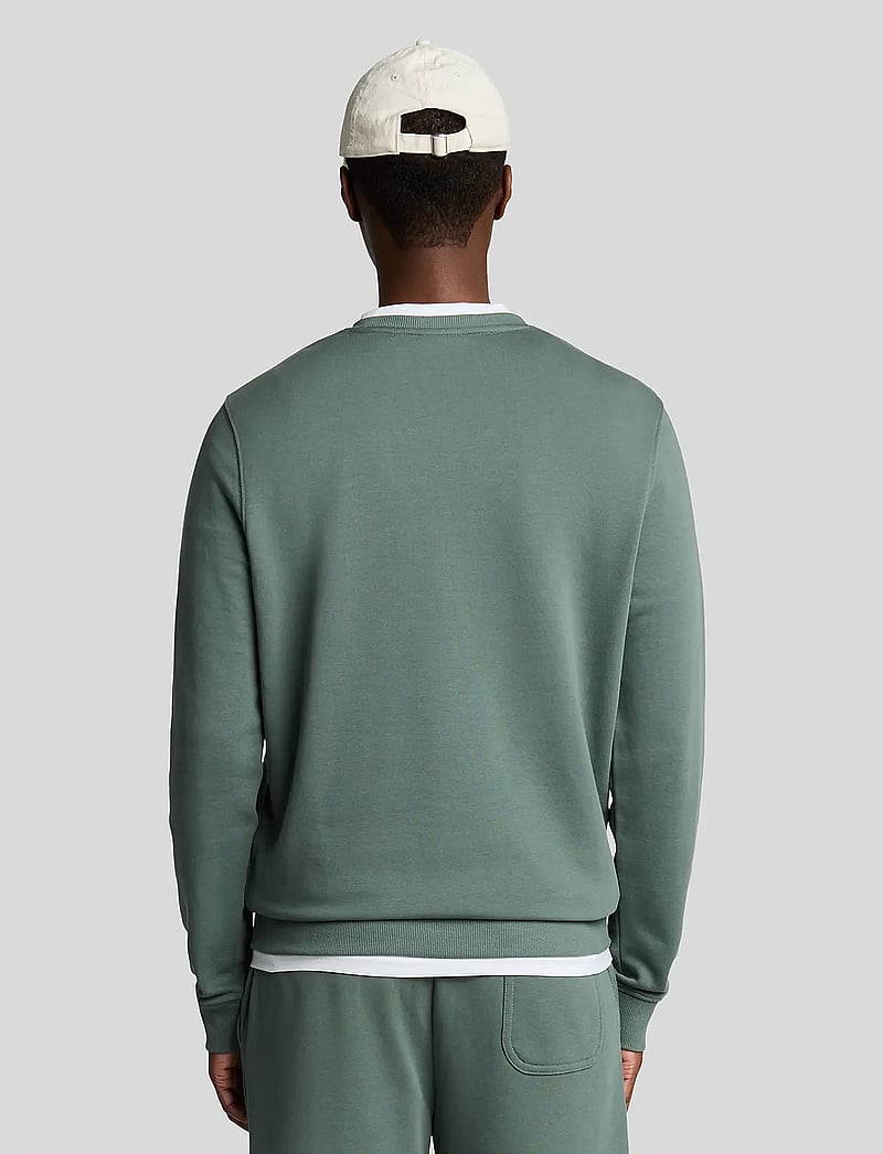 Lyle & Scott - Sweat Short - sweatshorts - x583 green mercurial - 3