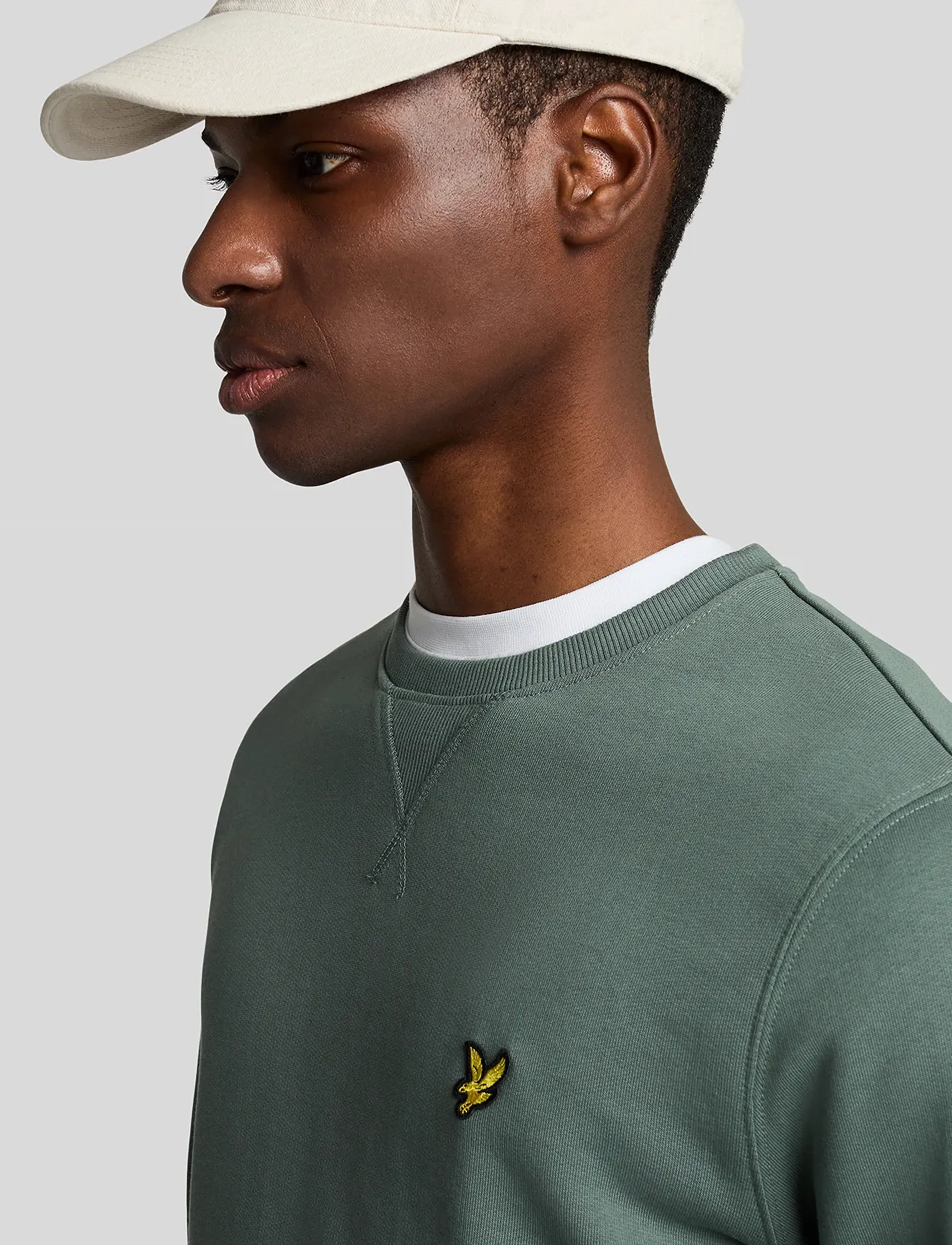 Lyle & Scott - Sweat Short - mænd - x583 green mercurial - 5