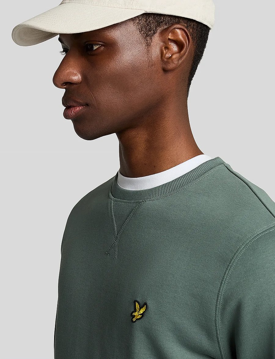 Lyle & Scott - Sweat Short - sweatshorts - x583 green mercurial - 5