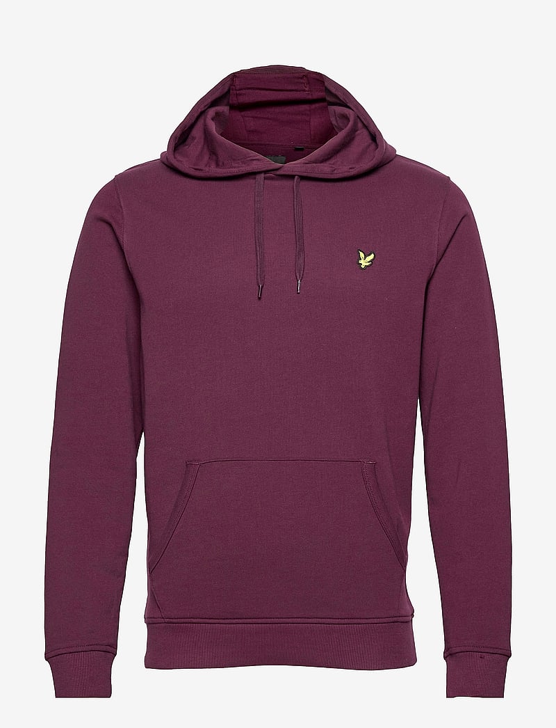 Lyle & Scott - Pullover Hoodie - hættetrøjer - burgundy - 1