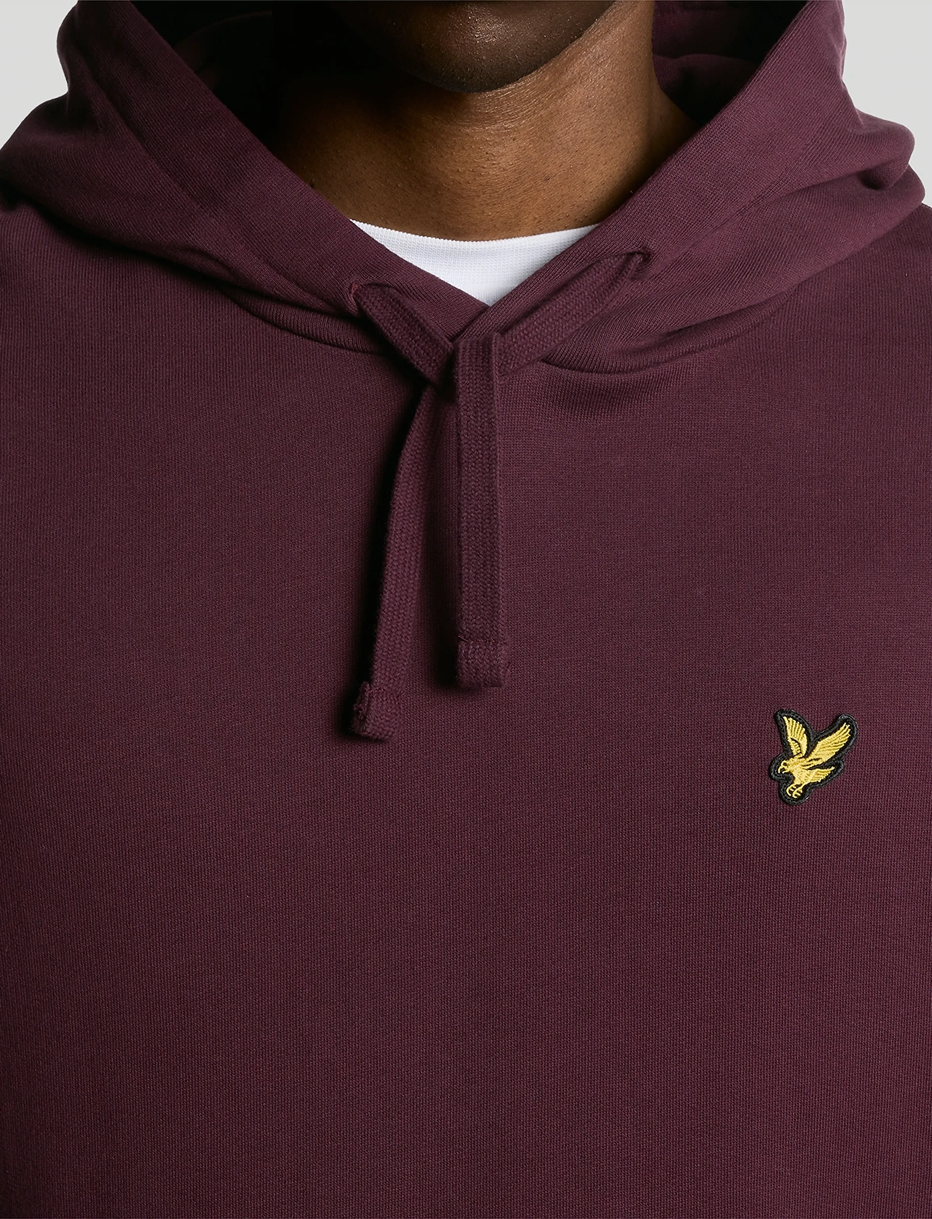 Lyle & Scott - Pullover Hoodie - kapuutsiga pusad - burgundy - 5