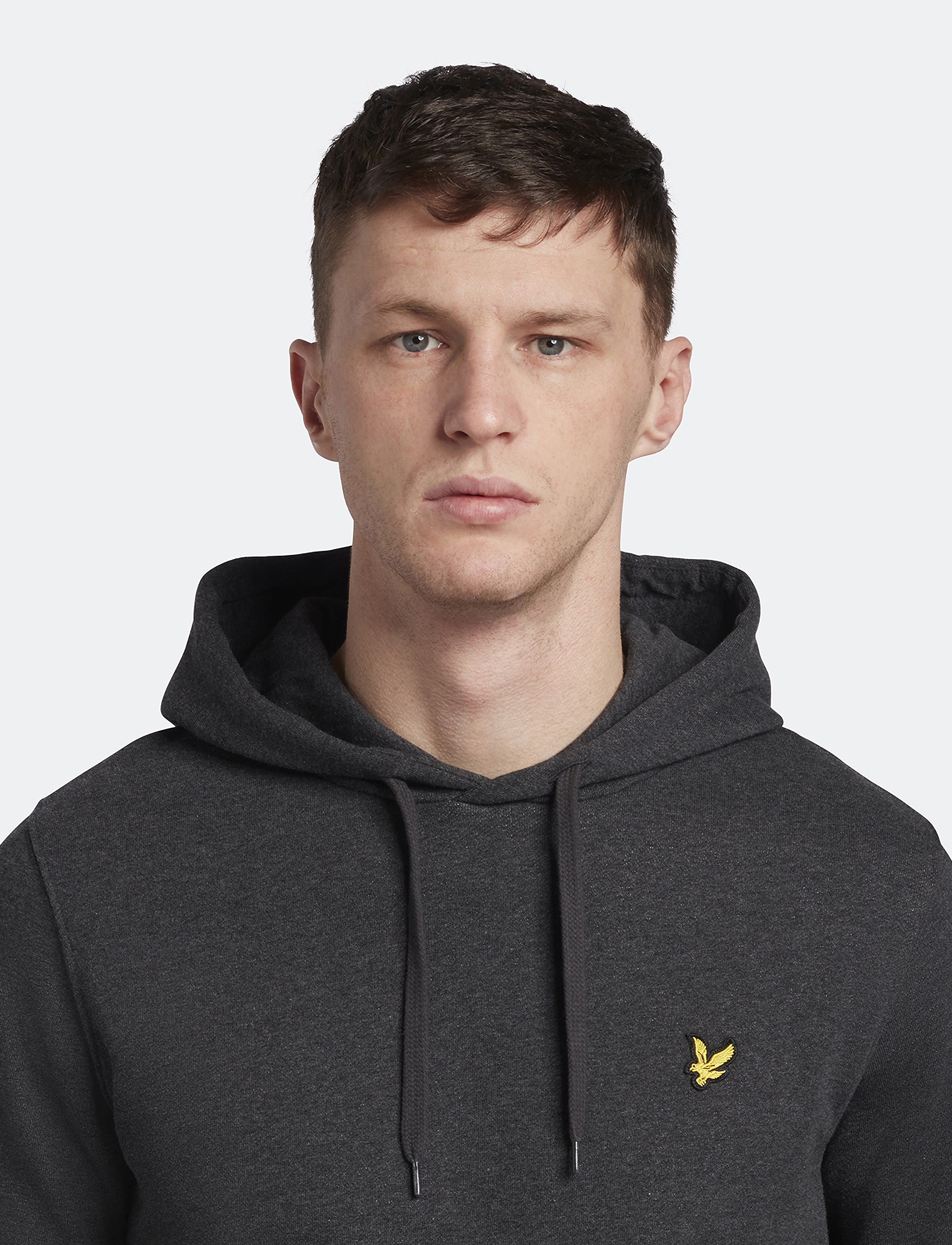 Lyle & Scott - Pullover Hoodie - sweatshirts - charcoal marl - 5