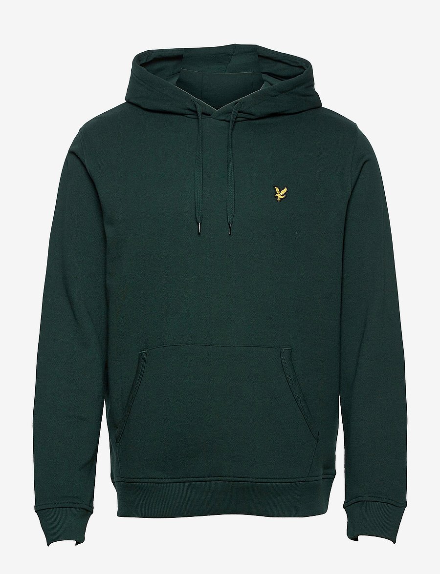 Lyle & Scott - Pullover Hoodie - kapuzenpullover - dark green - 1