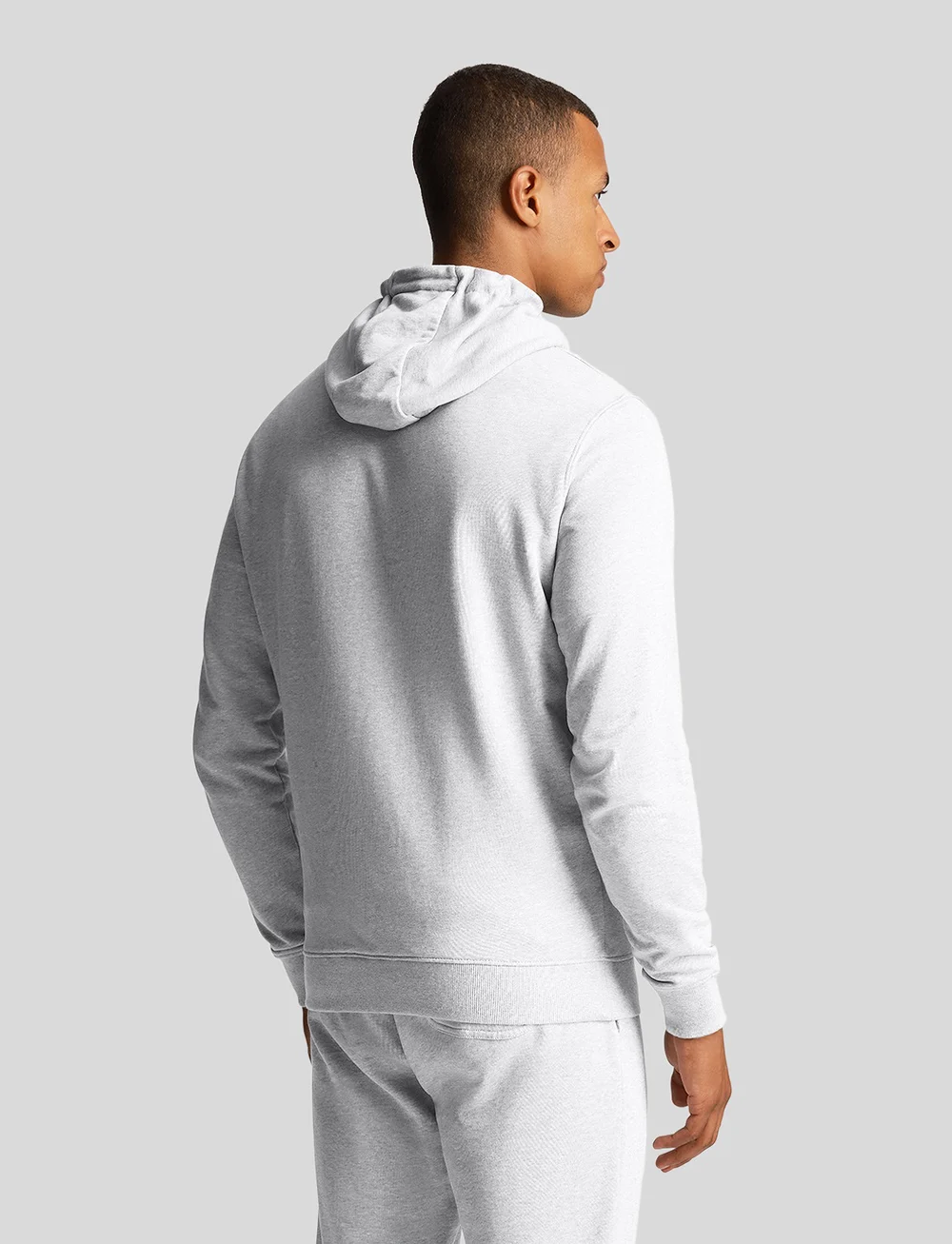 Lyle & Scott - Pullover Hoodie - hoodies - light grey marl - 3