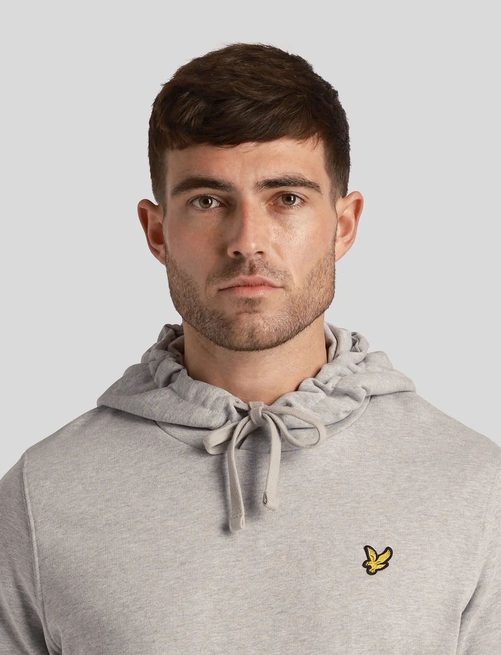 Lyle & Scott - Pullover Hoodie - hoodies - light grey marl - 5