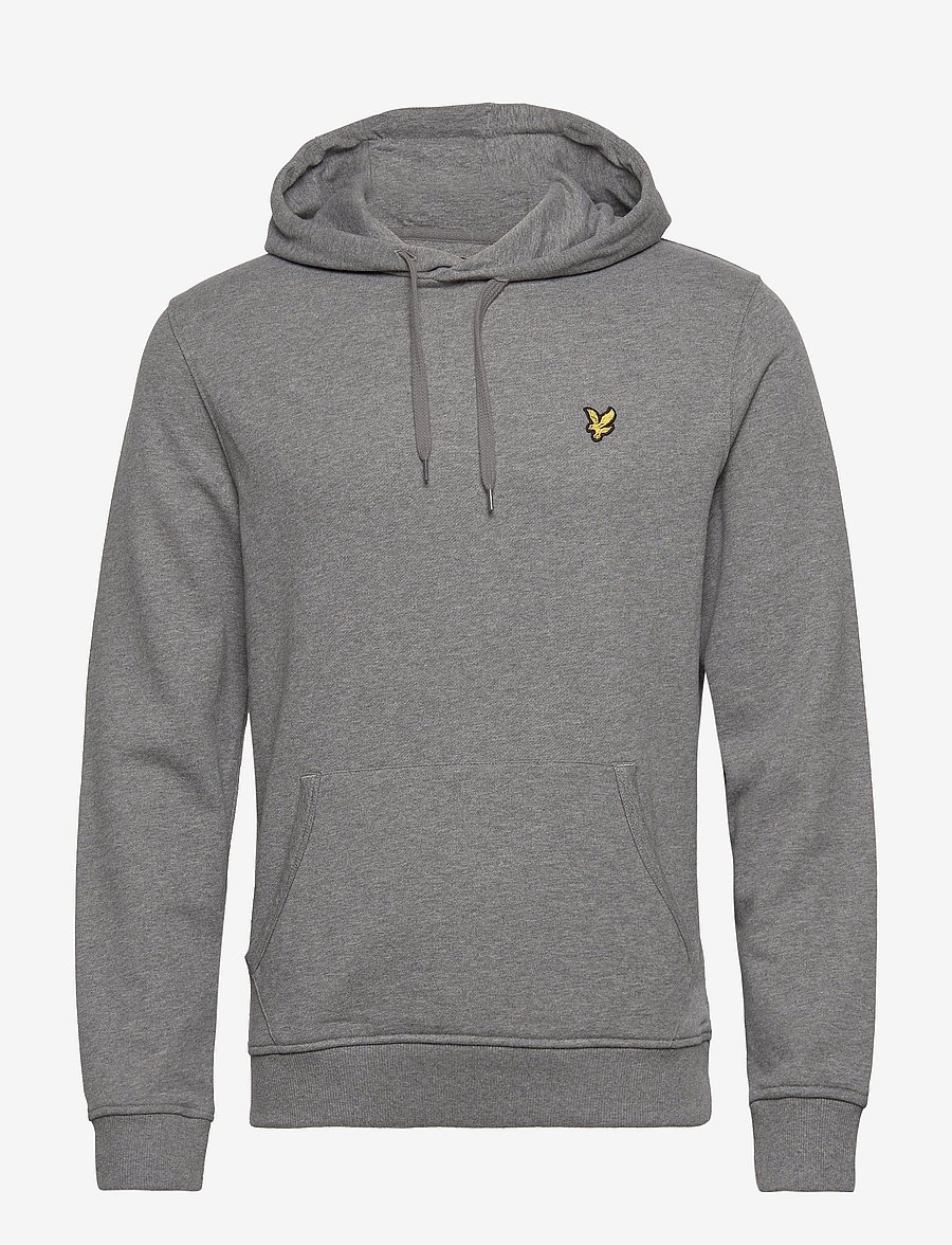 Lyle & Scott - Pullover Hoodie - kapuzenpullover - mid grey marl - 1