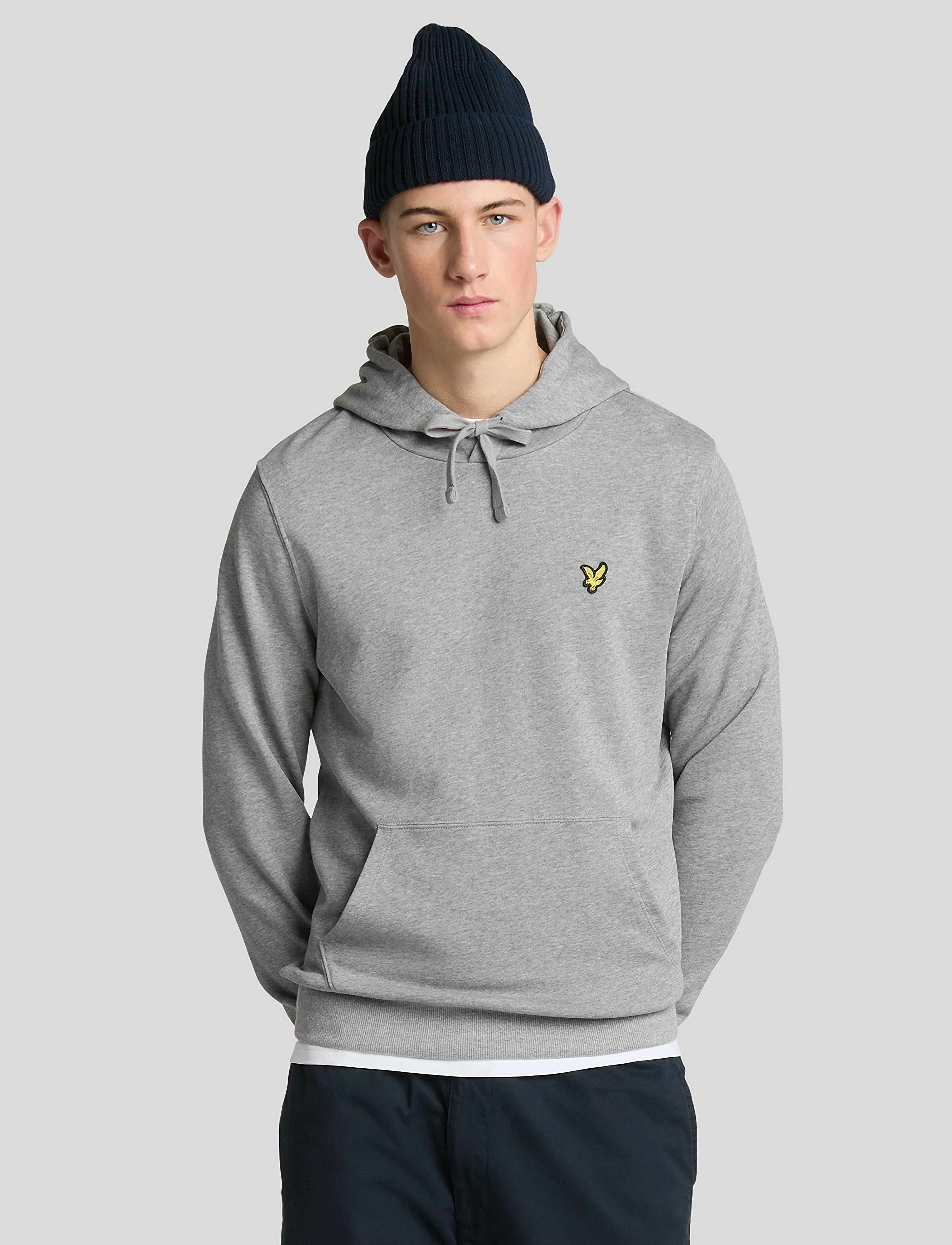Lyle & Scott Pullover Hoodie, XXL, Sweatshirts Hoodies, Grau - Männerswear
