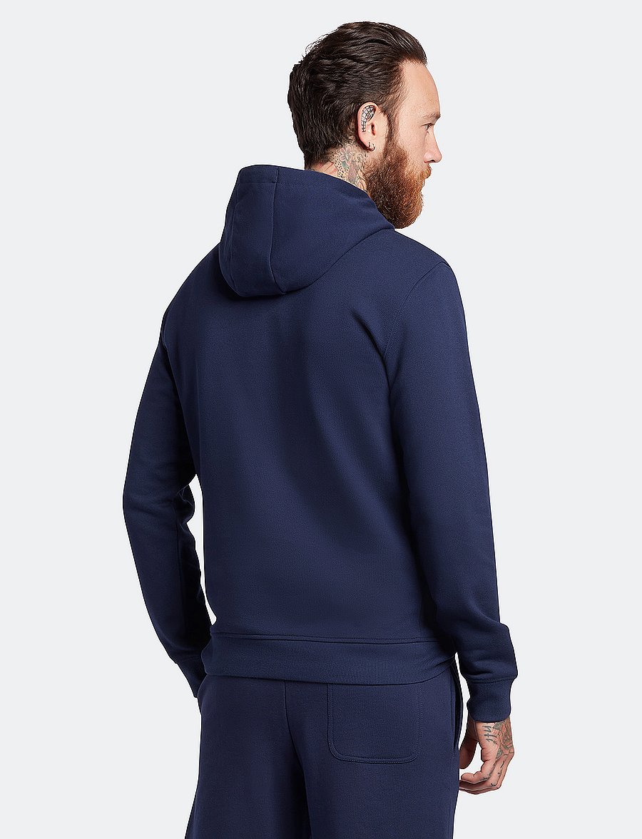 Lyle & Scott - Pullover Hoodie - hættetrøjer - navy - 3