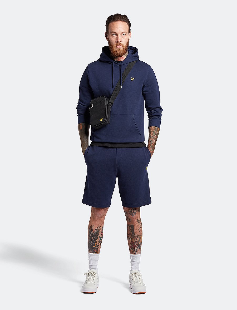 Lyle & Scott - Pullover Hoodie - hættetrøjer - navy - 4