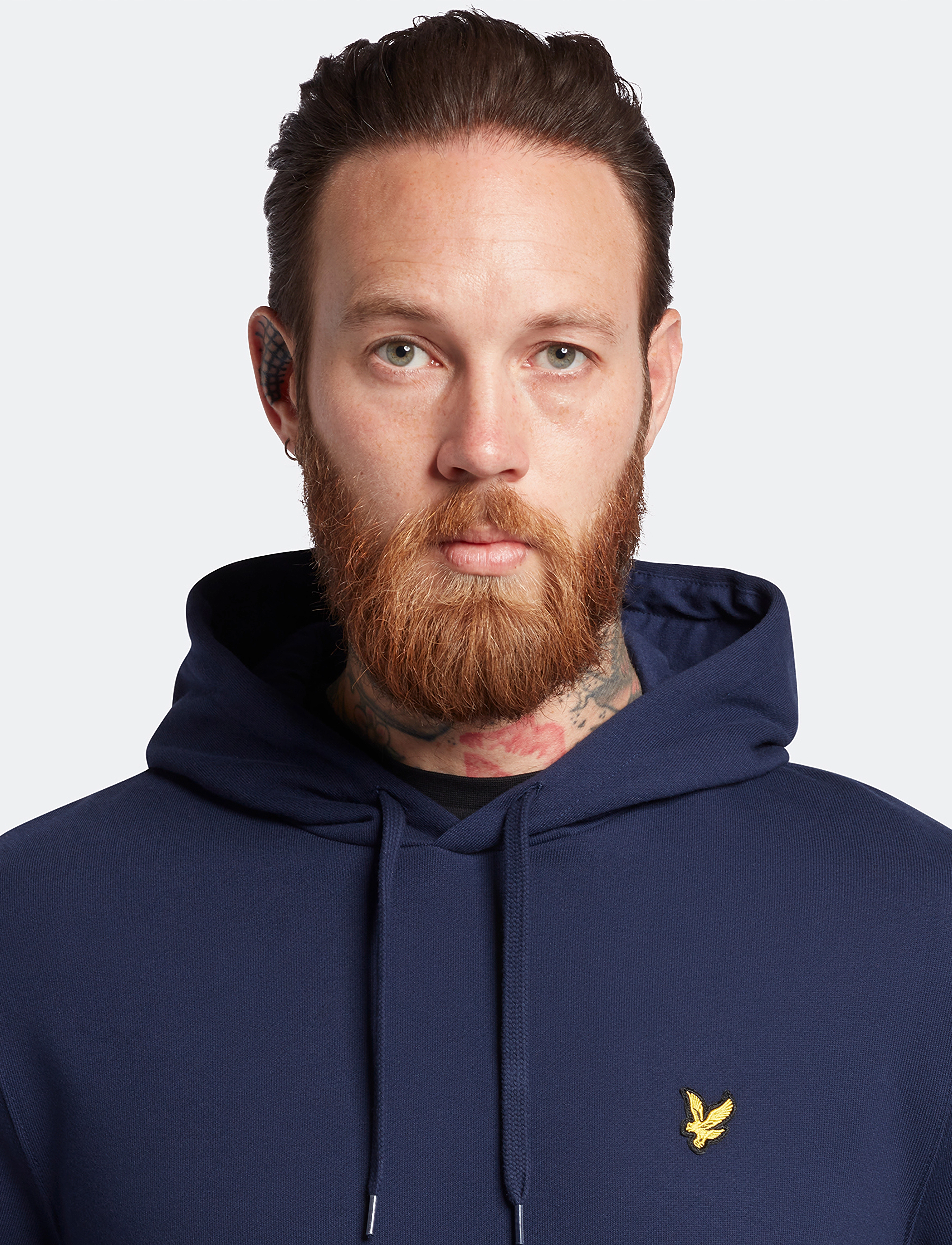 Lyle & Scott - Pullover Hoodie - kapuutsiga dressipluusid - navy - 5