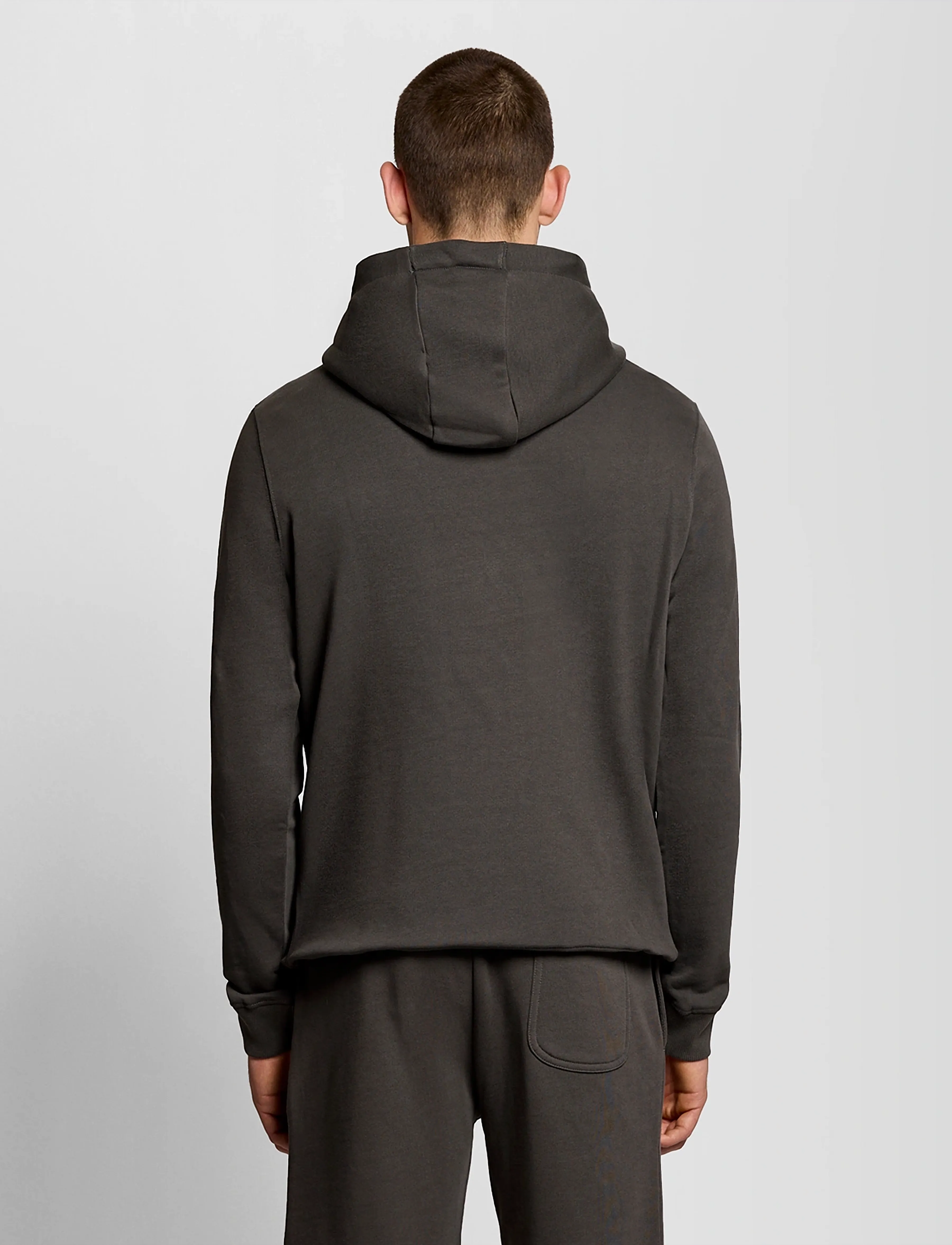 Lyle & Scott - Pullover Hoodie - hættetrøjer - w635 gunmetal - 3