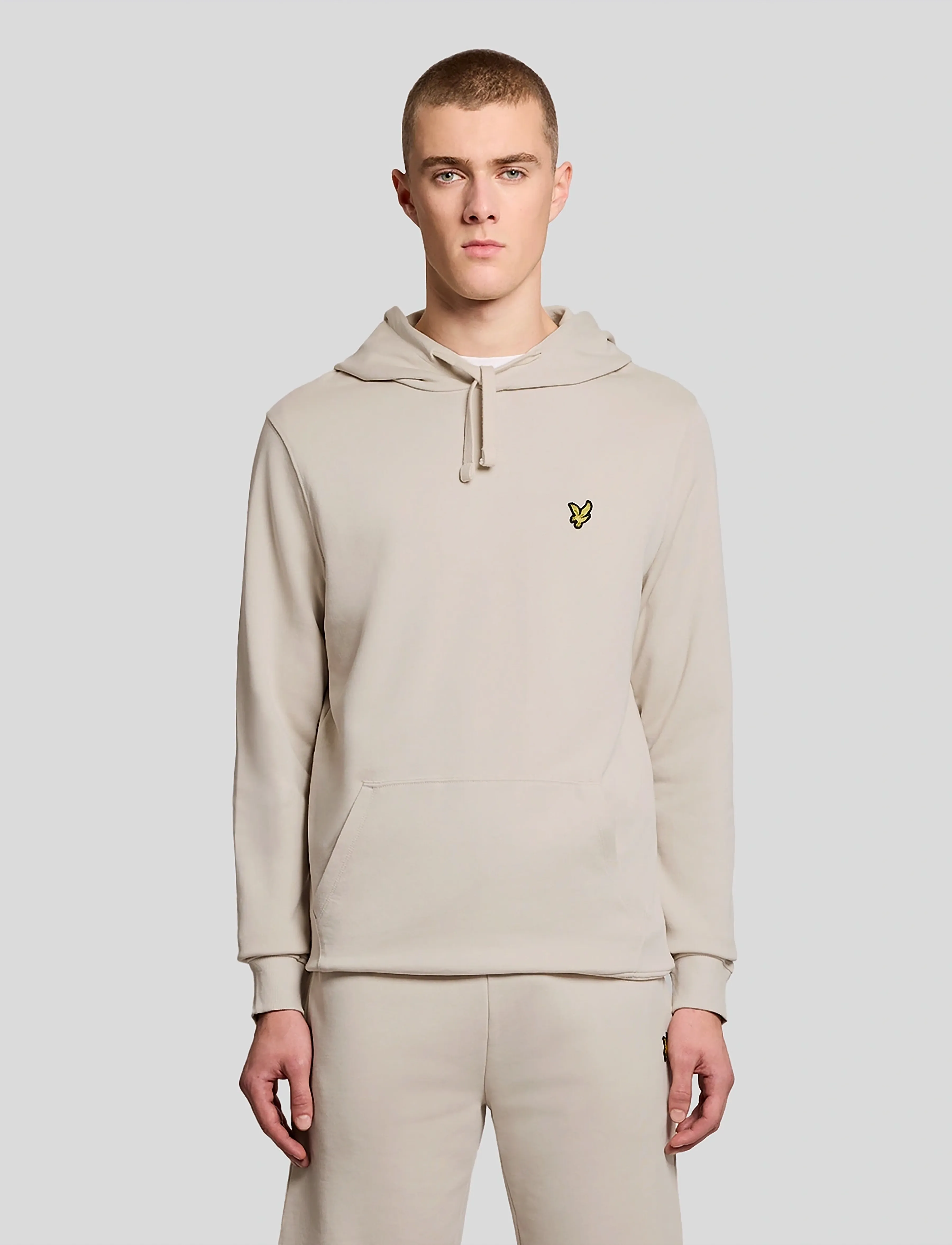 Lyle & Scott Pullover Hoodie, L, Sweatshirts Hoodies, Beige - Männerswear