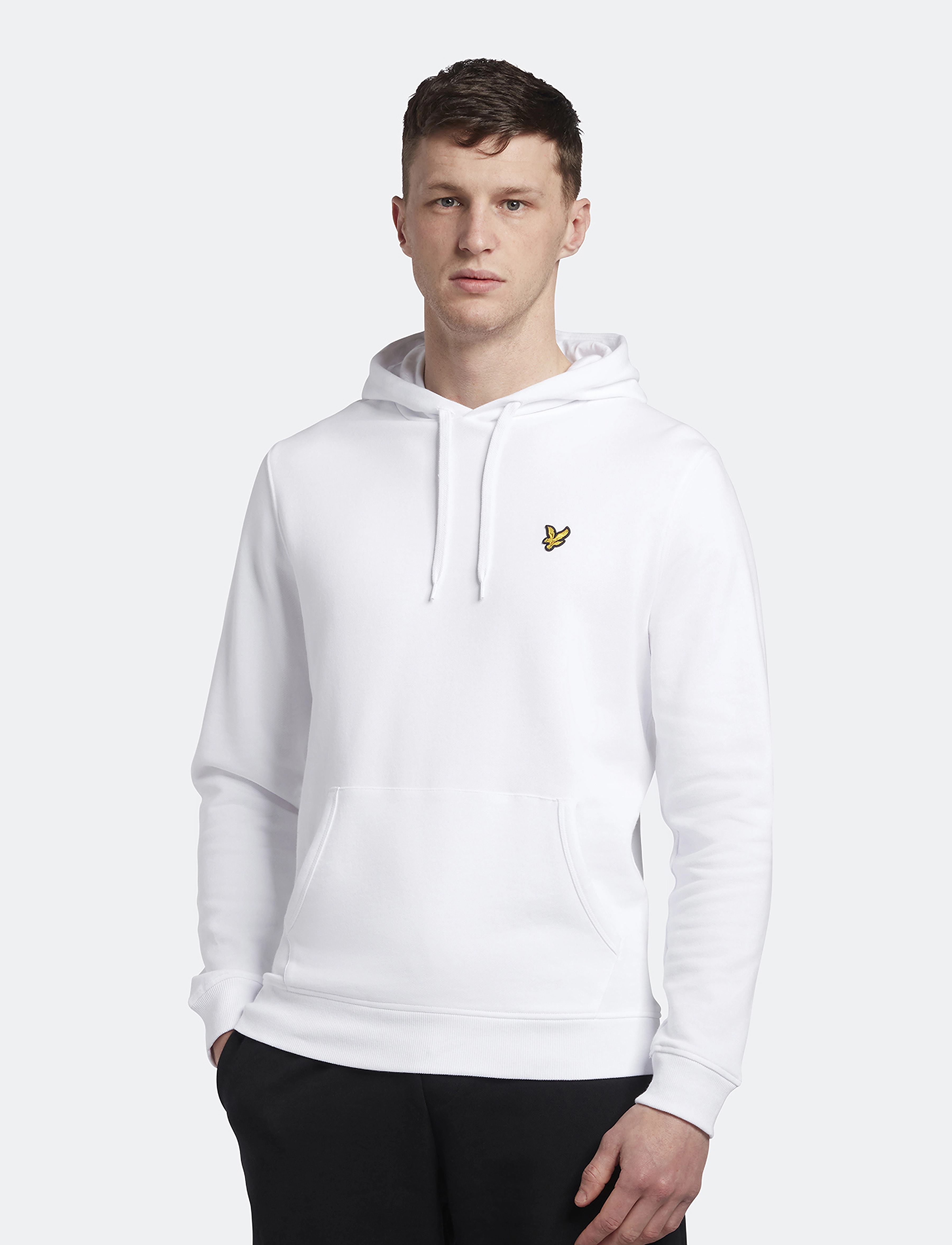 Lyle & Scott Pullover Hoodie - Dressipluusid - WHITE / white