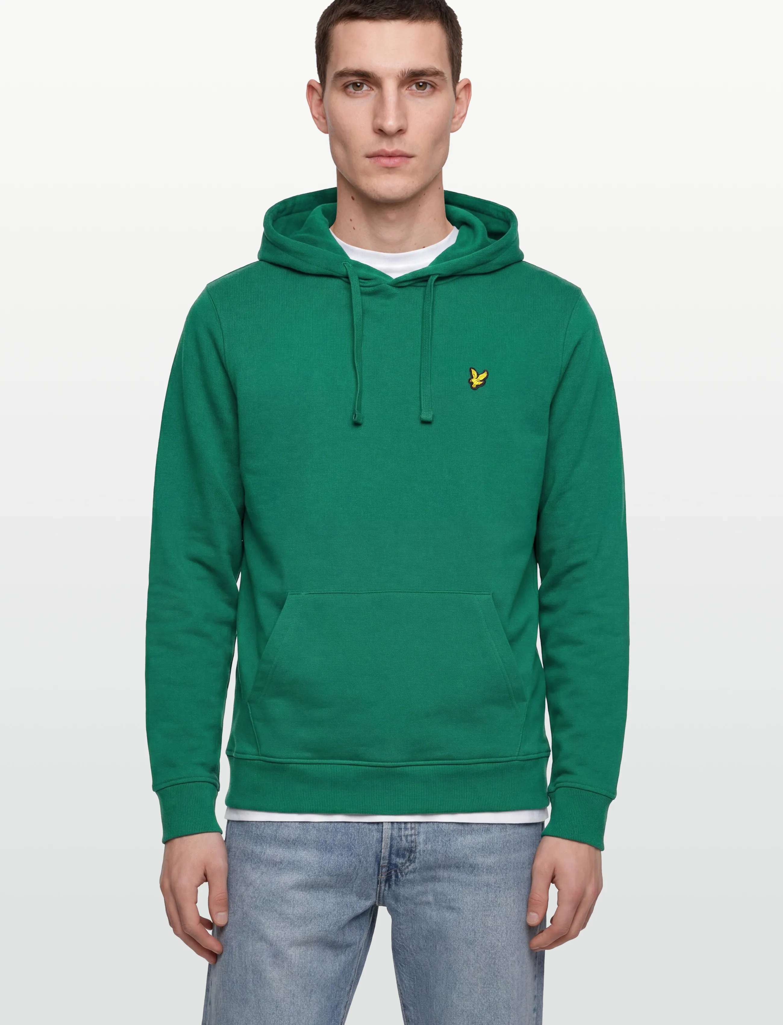 Lyle & Scott - Pullover Hoodie - hoodies - x154 court green - 3