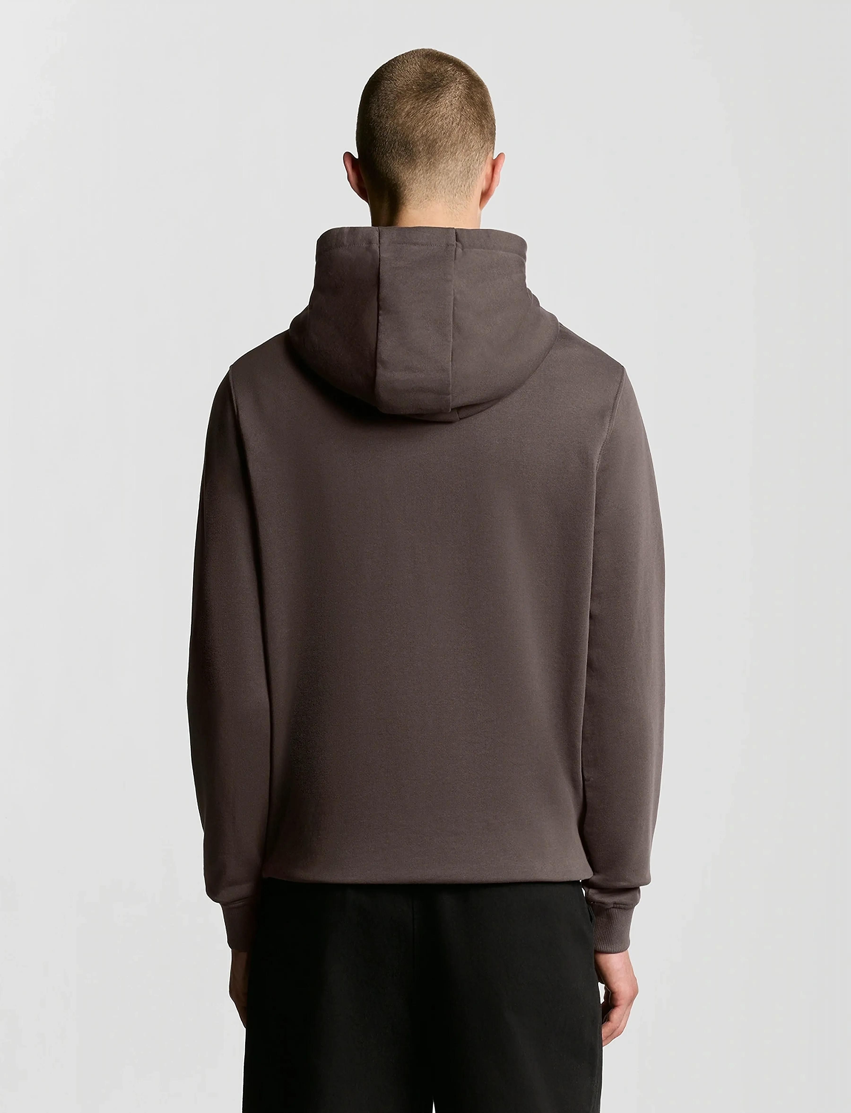 Lyle & Scott - Pullover Hoodie - dressipluusid - x863 espresso - 3
