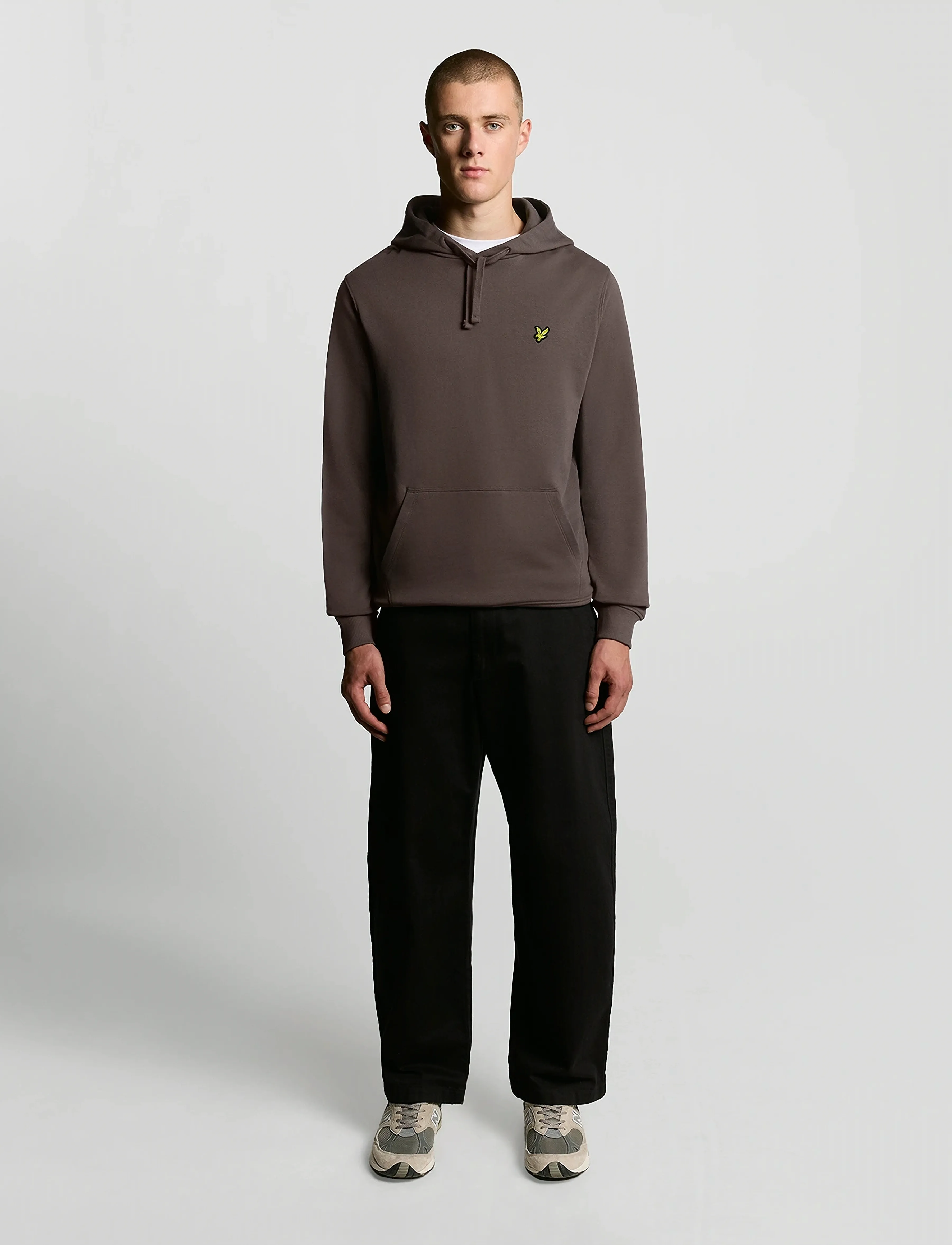 Lyle & Scott - Pullover Hoodie - dressipluusid - x863 espresso - 4
