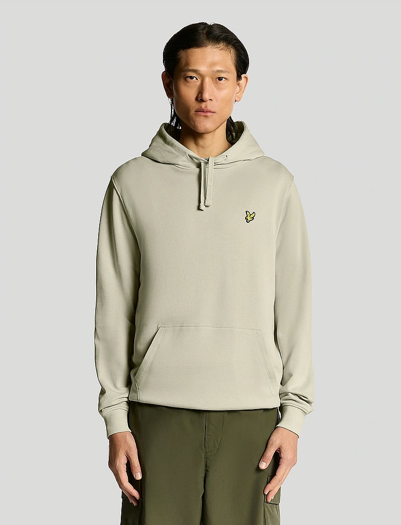 Lyle & Scott - Pullover Hoodie - hoodies - x865 grey taupe - 0