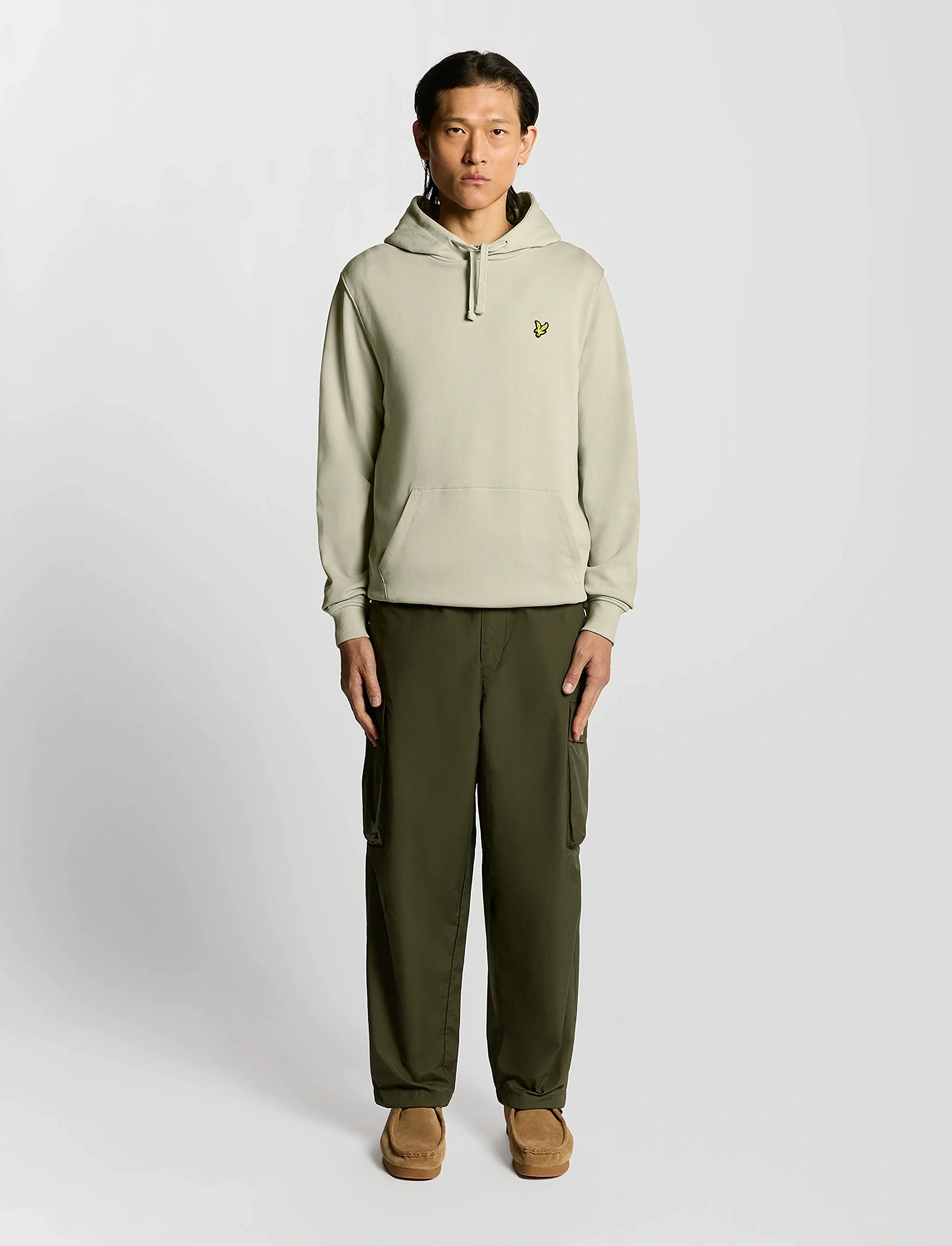 Lyle & Scott - Pullover Hoodie - hoodies - x865 grey taupe - 4