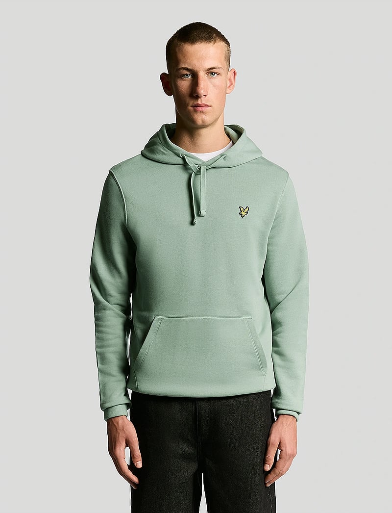 Lyle & Scott - Pullover Hoodie - hoodies - x882 cold mint - 0