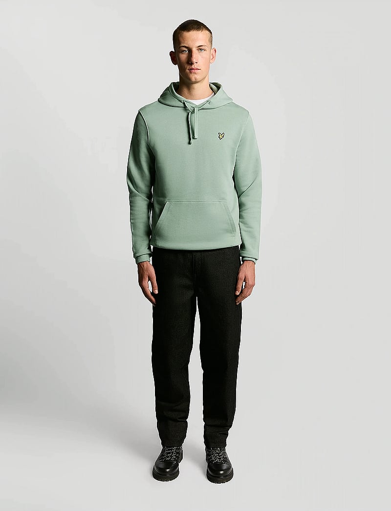 Lyle & Scott - Pullover Hoodie - hoodies - x882 cold mint - 4