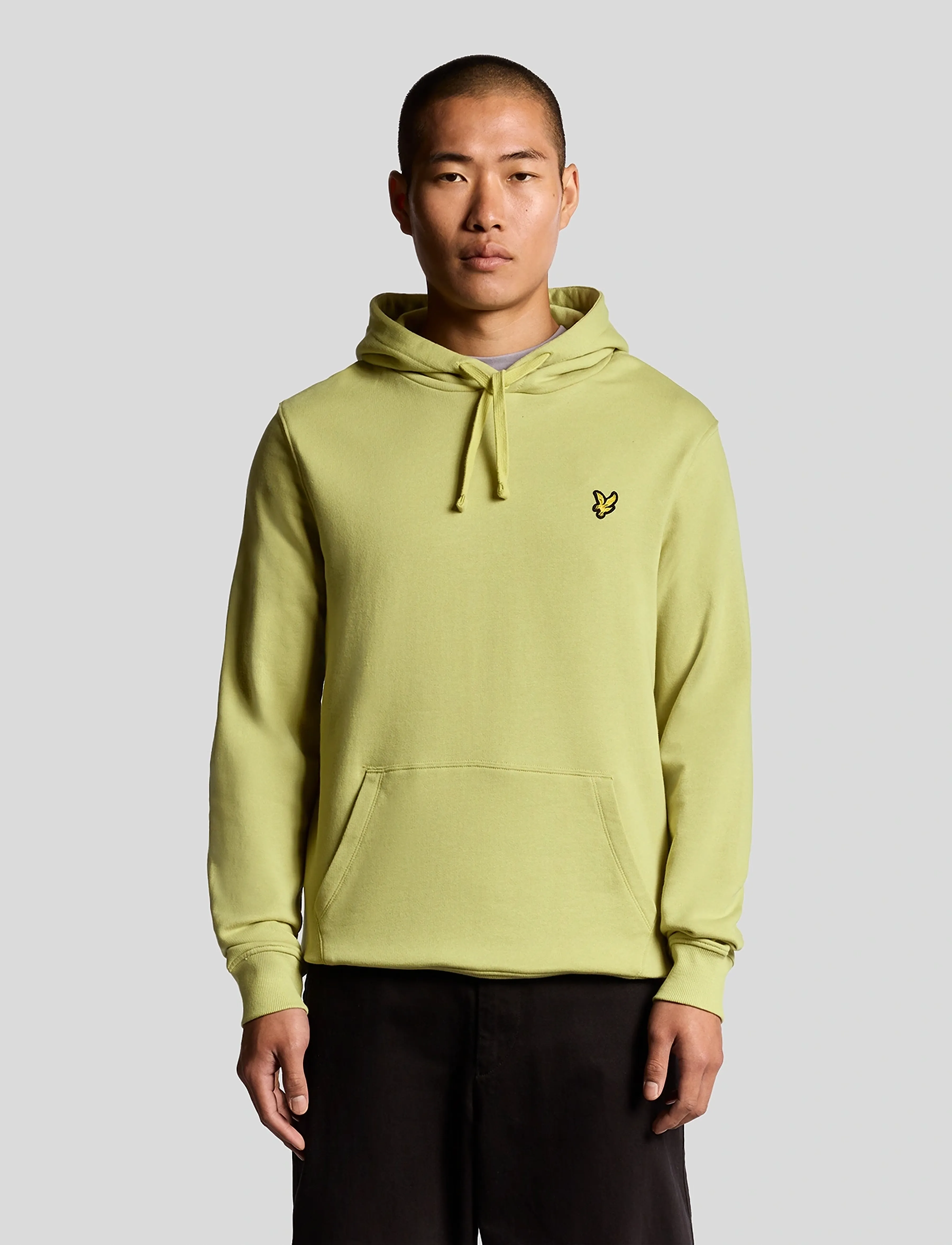 Lyle & Scott Pullover Hoodie - Kapuzenpullover - X885 PALE WILLOW / green