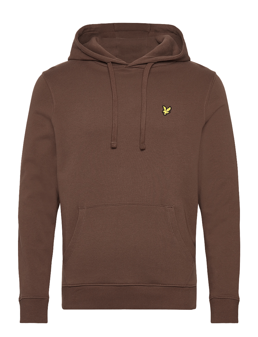 Lyle & Scott - Pullover Hoodie - kapuzenpullover - y045 bottle brown - 1