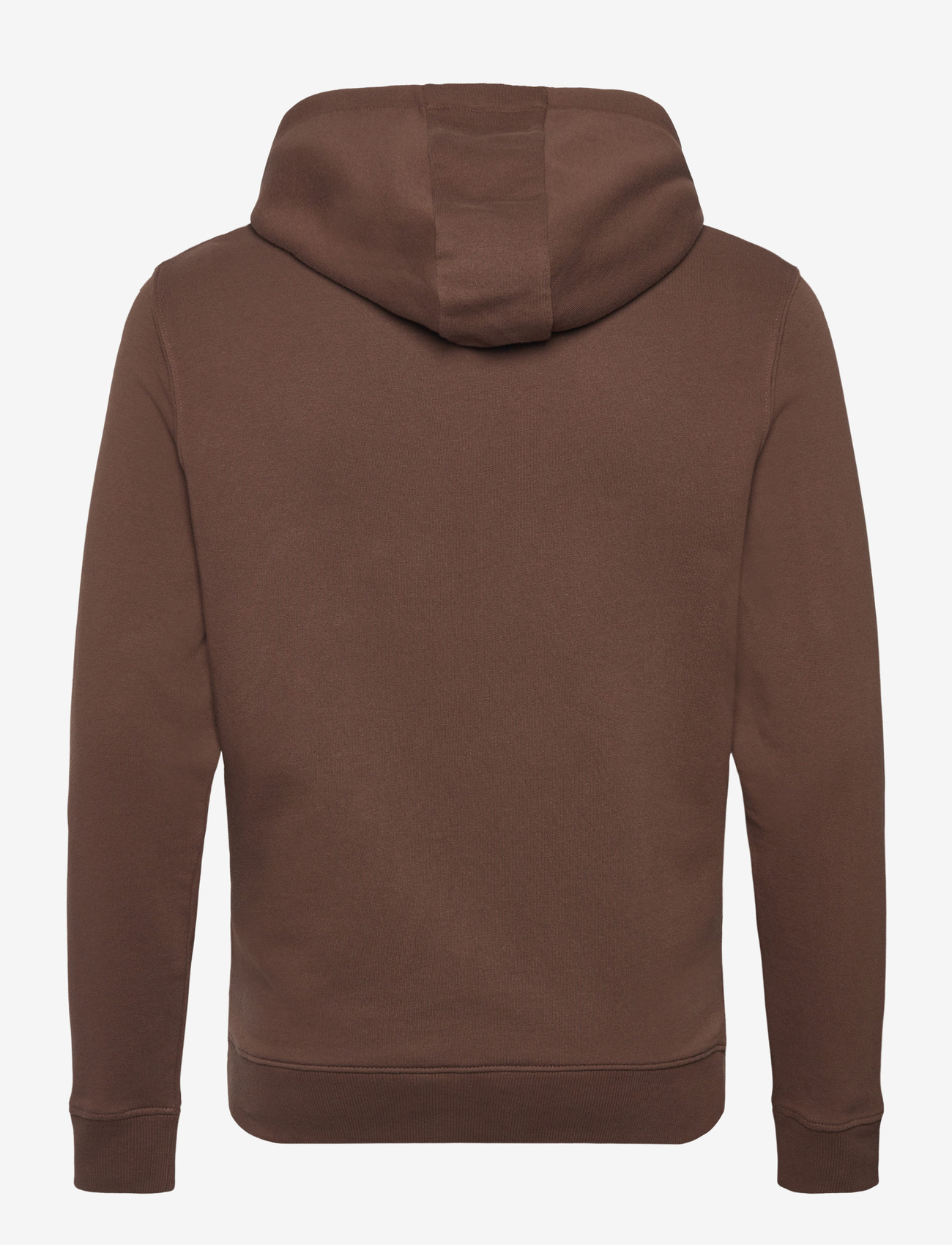 Lyle & Scott - Pullover Hoodie - hættetrøjer - y045 bottle brown - 2