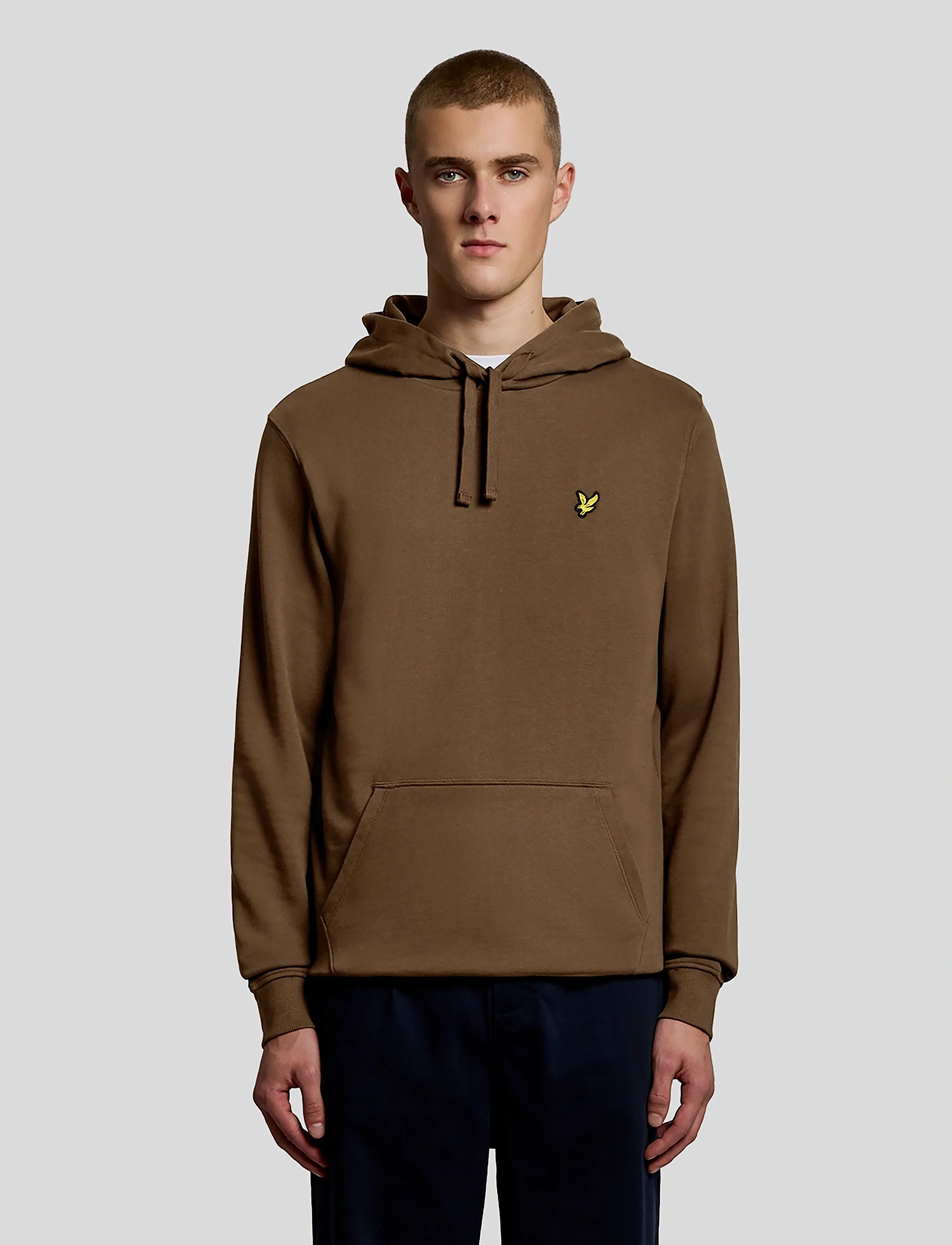 Lyle & Scott Pullover Hoodie, S, Sweatshirts Hoodies, Braun - Männerswear