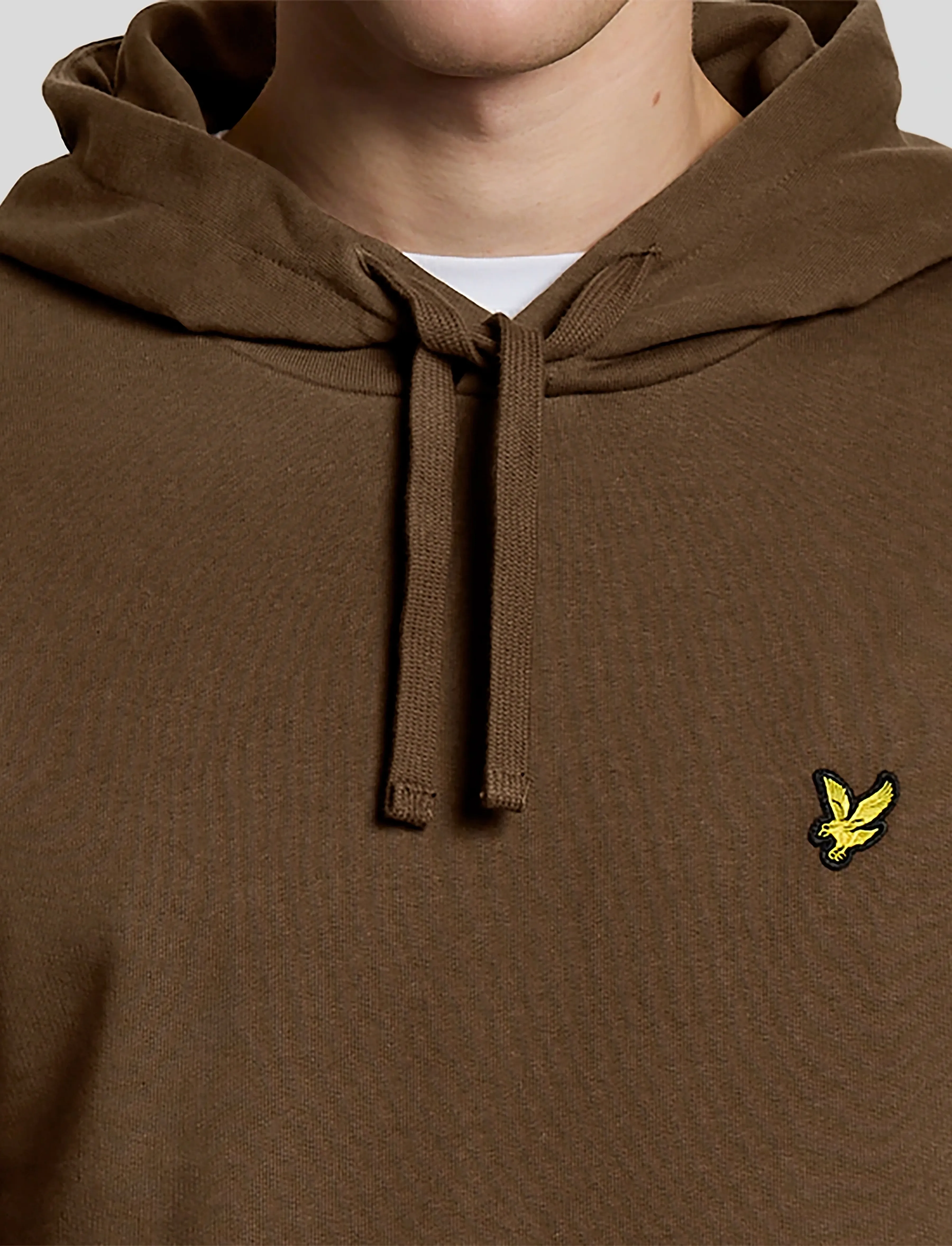 Lyle & Scott - Pullover Hoodie - dressipluusid - y045 bottle brown - 4