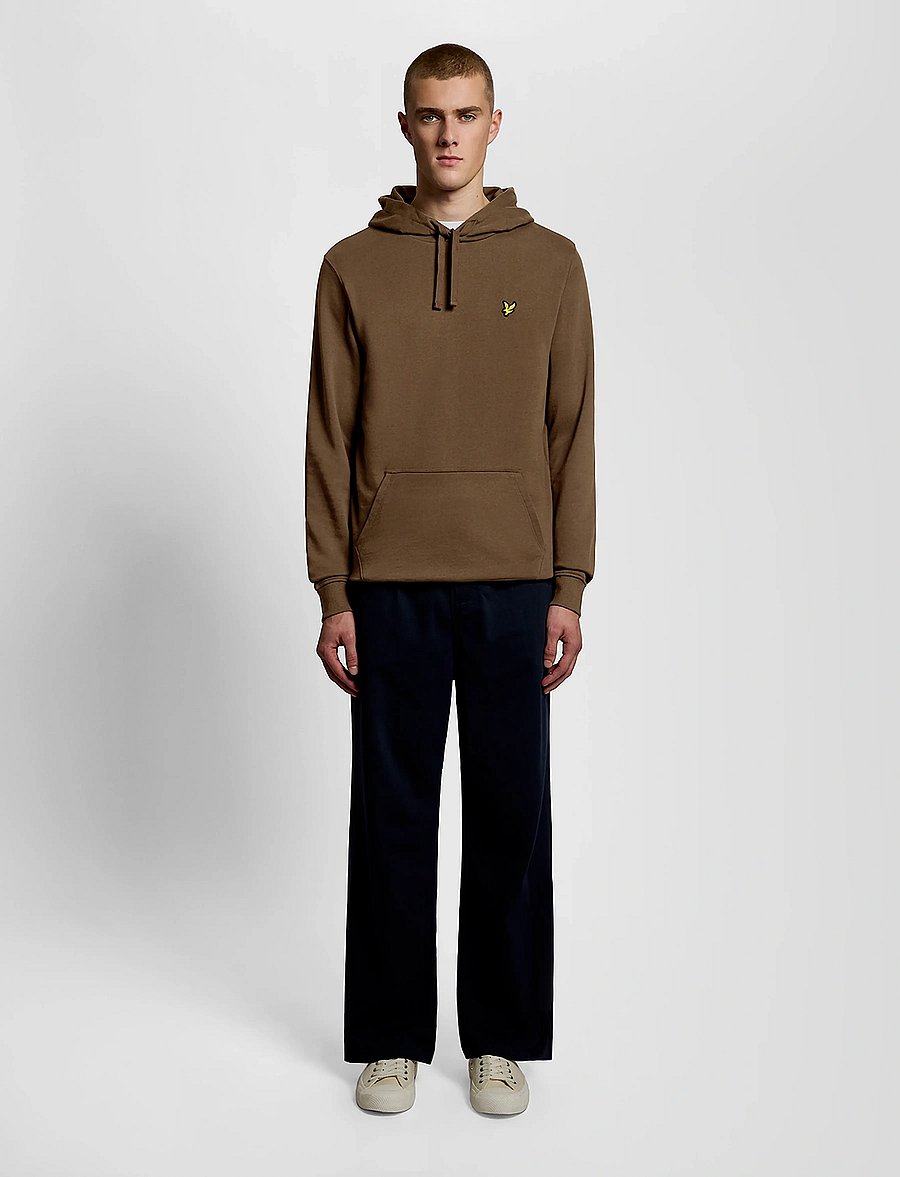 Lyle & Scott - Pullover Hoodie - kapuzenpullover - y045 bottle brown - 5