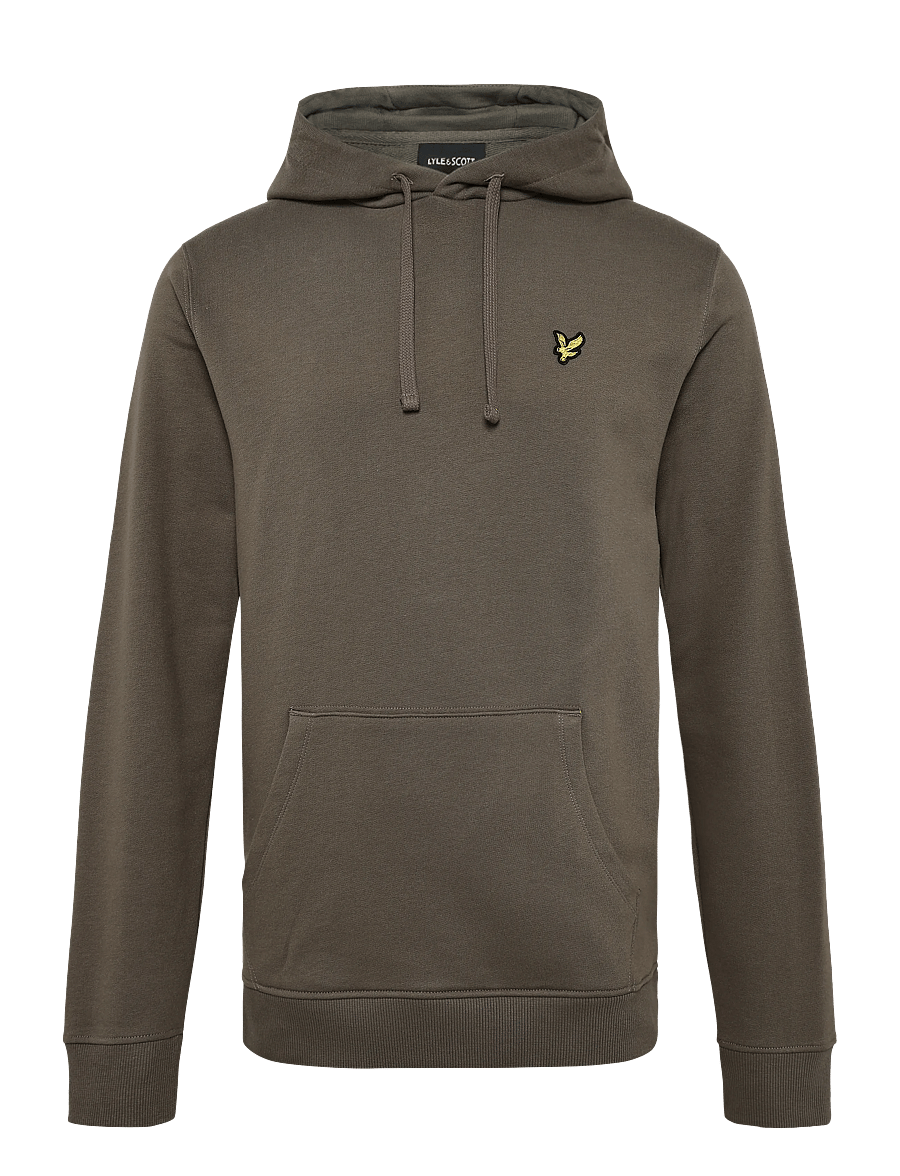 Lyle & Scott - Pullover Hoodie - kapuzenpullover - khaki ash - 0