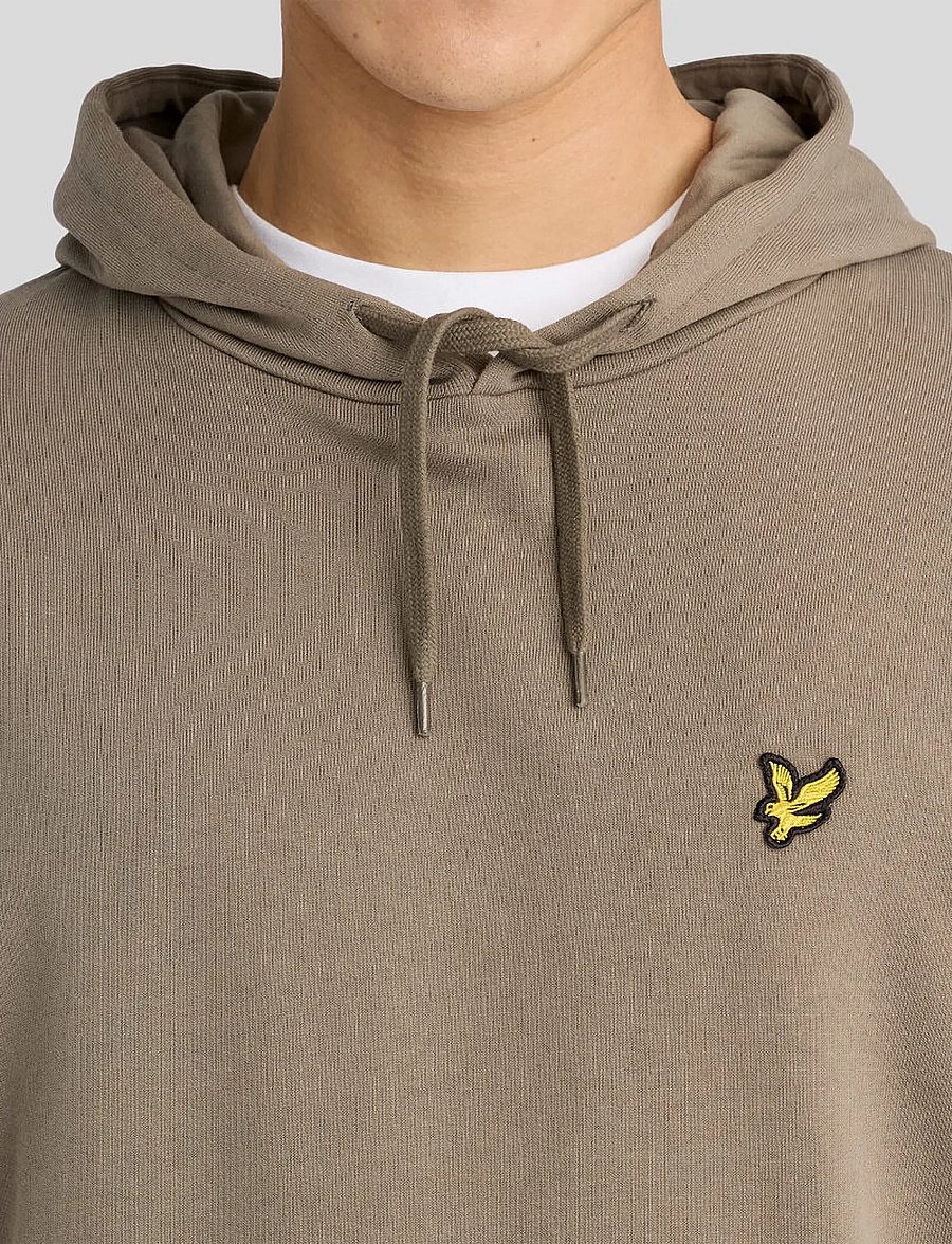 Lyle & Scott - Pullover Hoodie - kapuutsiga pusad - khaki ash - 5
