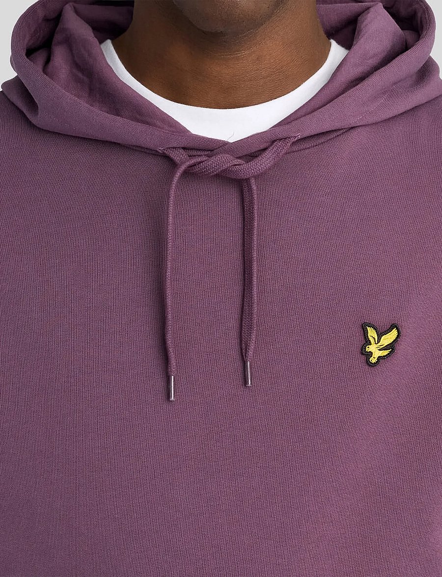 Lyle & Scott - Pullover Hoodie - kapuutsiga pusad - noir plum - 4