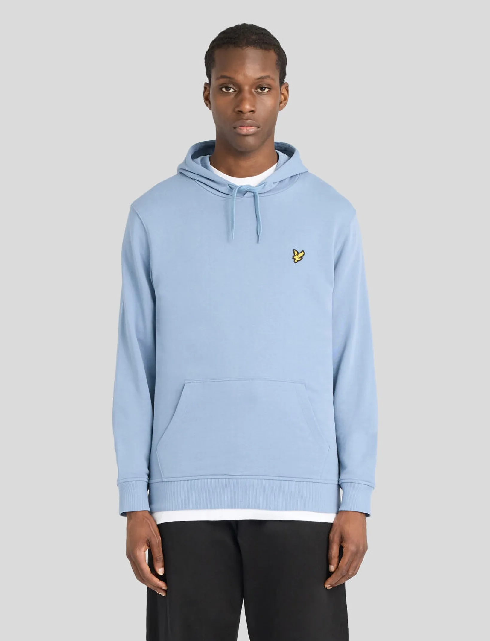 Lyle & Scott Pullover Hoodie - Sweatshirts & Hoodies - POWER BLUE / blue