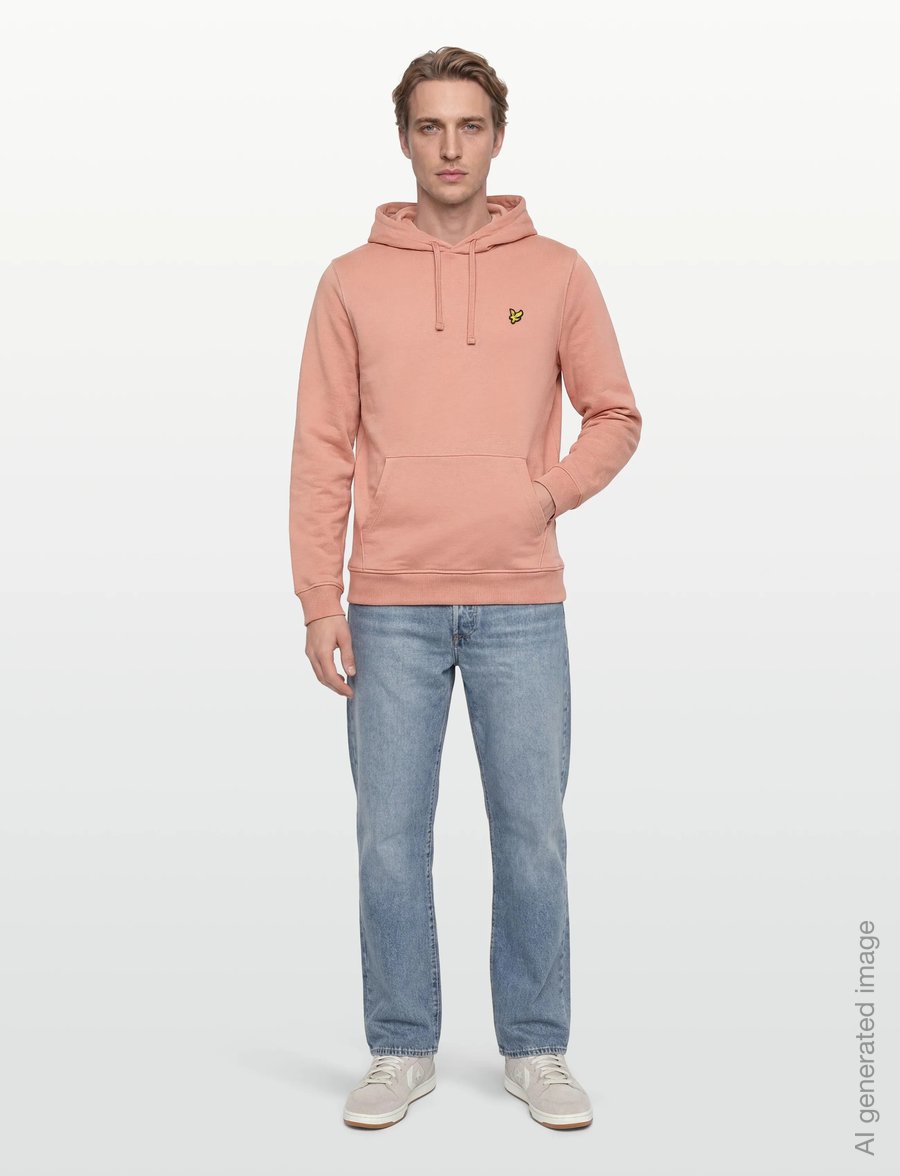 Lyle & Scott - Pullover Hoodie - kapuzenpullover - terracotta pot - 0