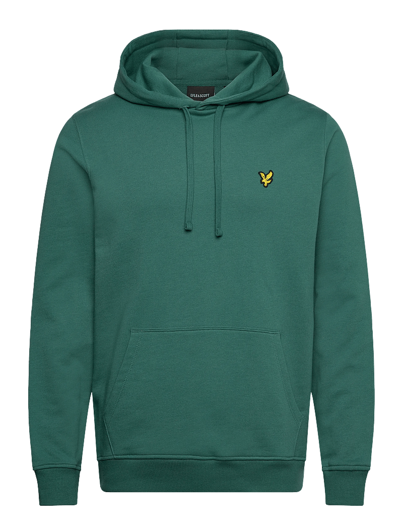 Lyle & Scott - Pullover Hoodie - kapuutsiga dressipluusid - w130 everglade - 0