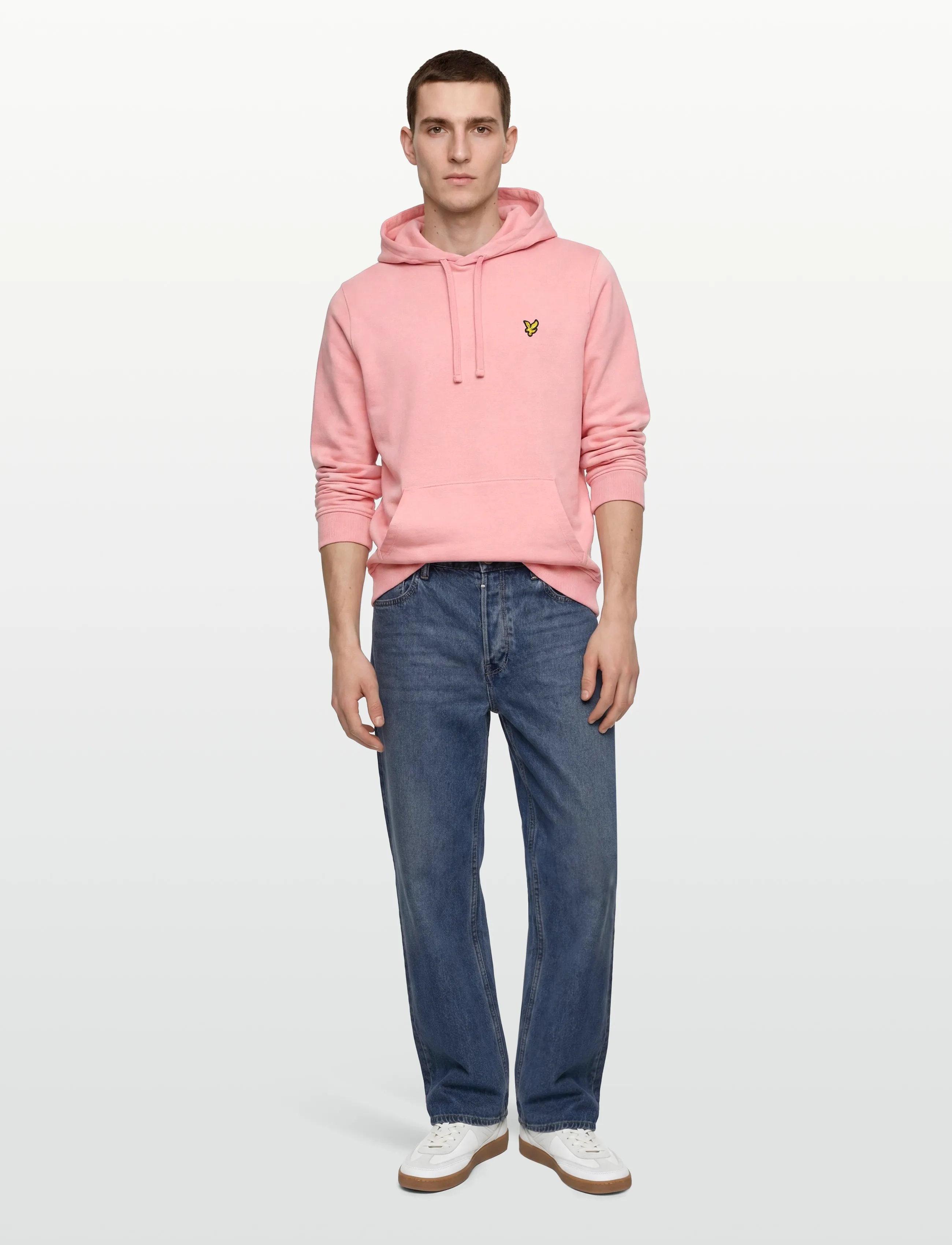 Lyle & Scott Pullover Hoodie, L, Sweatshirts Hoodies, Rosa - Männerswear
