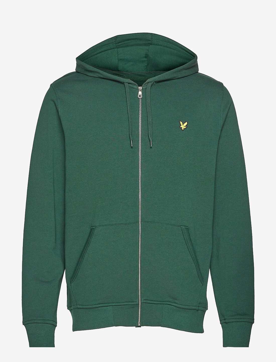 Lyle & Scott - Zip Through Hoodie - hættetrøjer - dark green - 1